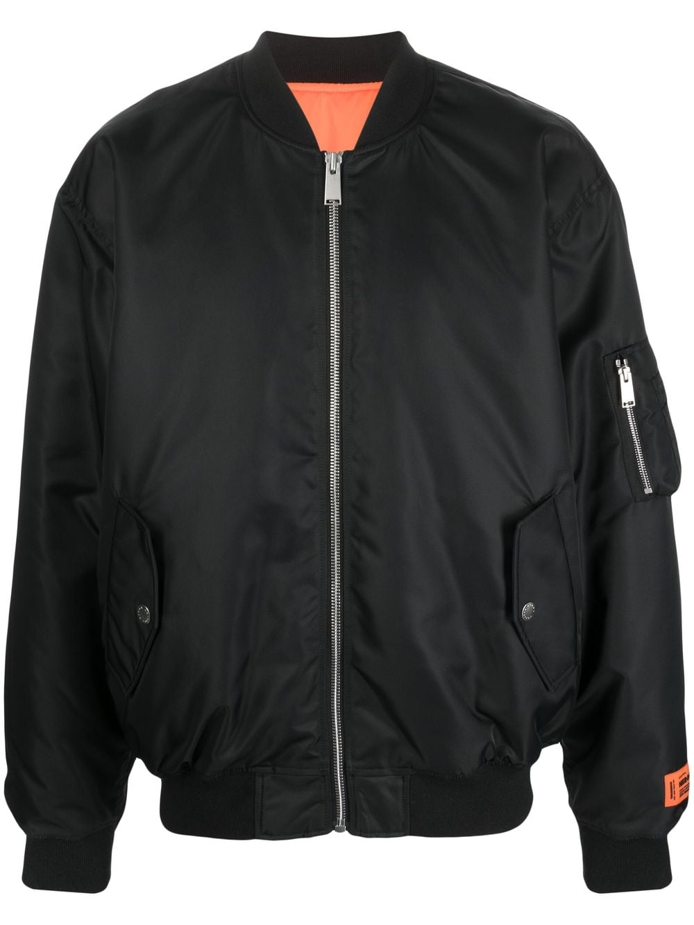 Оригінальна Padlock-Patch Bomber Jacket Heron preston – боковий вид