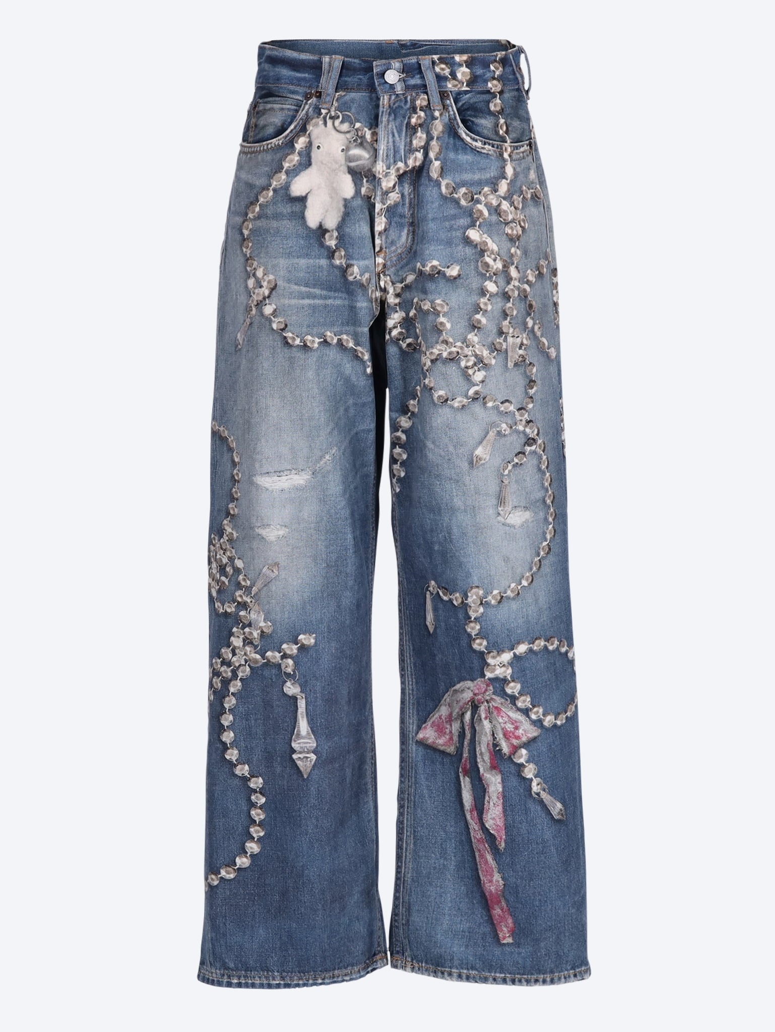 Оригінальна 1981 Loose Fit Jeans Acne studios – боковий вид