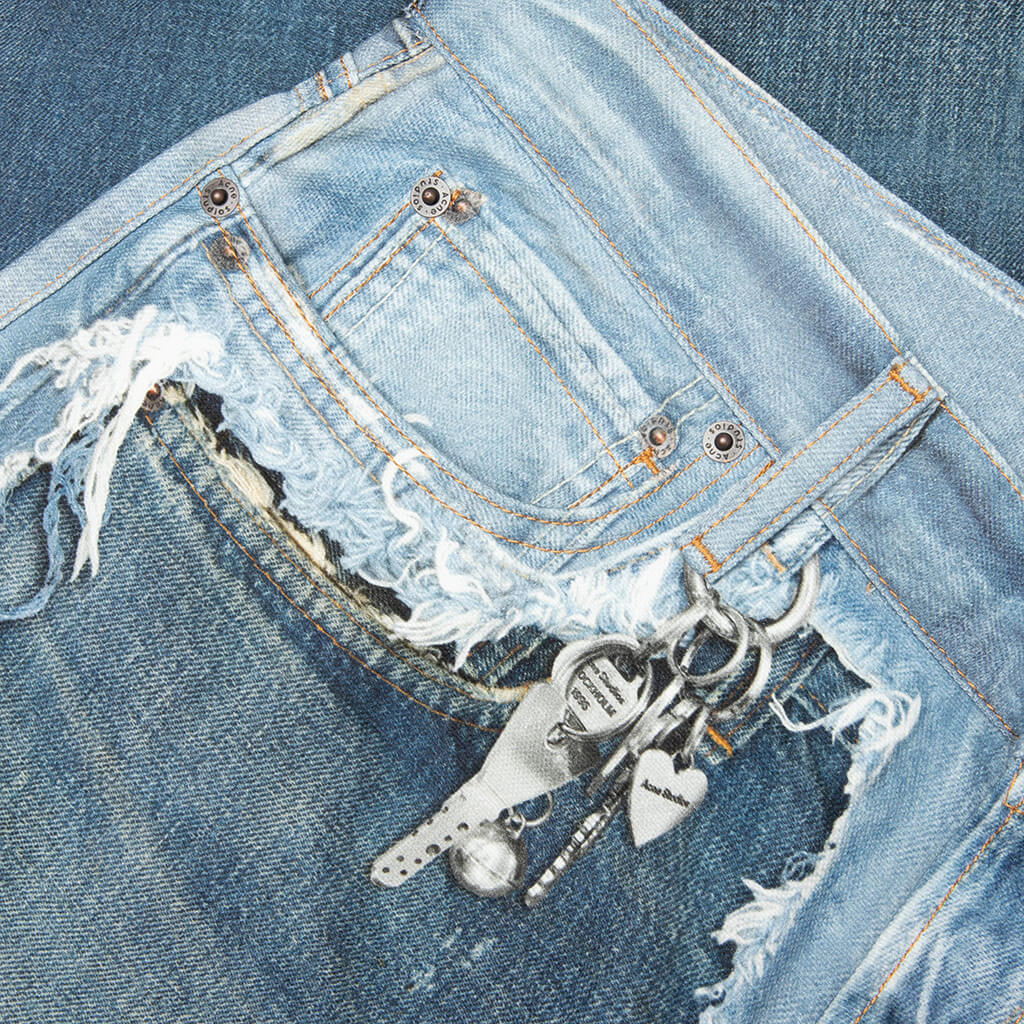 Оригінальна 1981 Trompe Loeil Jeans Acne studios – детальний вид