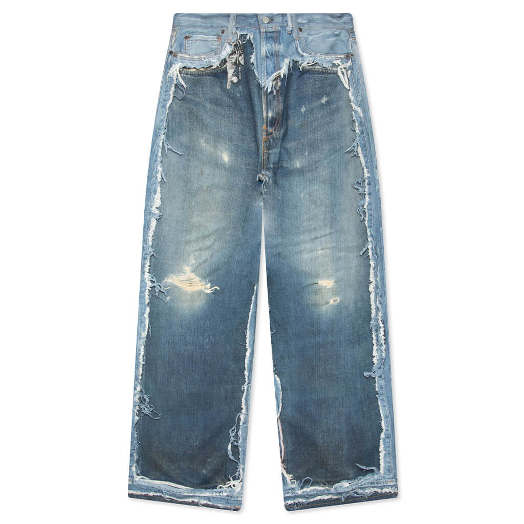 Оригінальна 1981 Trompe Loeil Jeans Acne studios – боковий вид