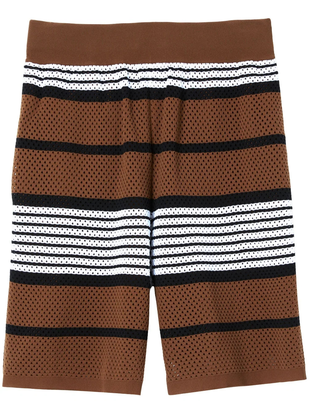 Perforated Striped Bermuda Shorts Burberry оригінал – Купити в Україні – боковий вид