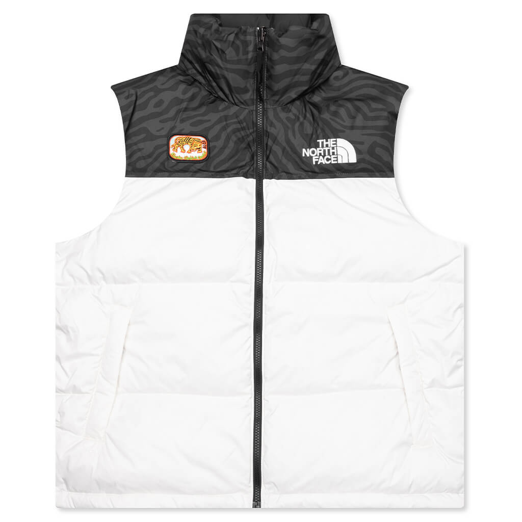 1996 Retro Nuptse Vest The north face – Гарантія оригінальності – боковий вид