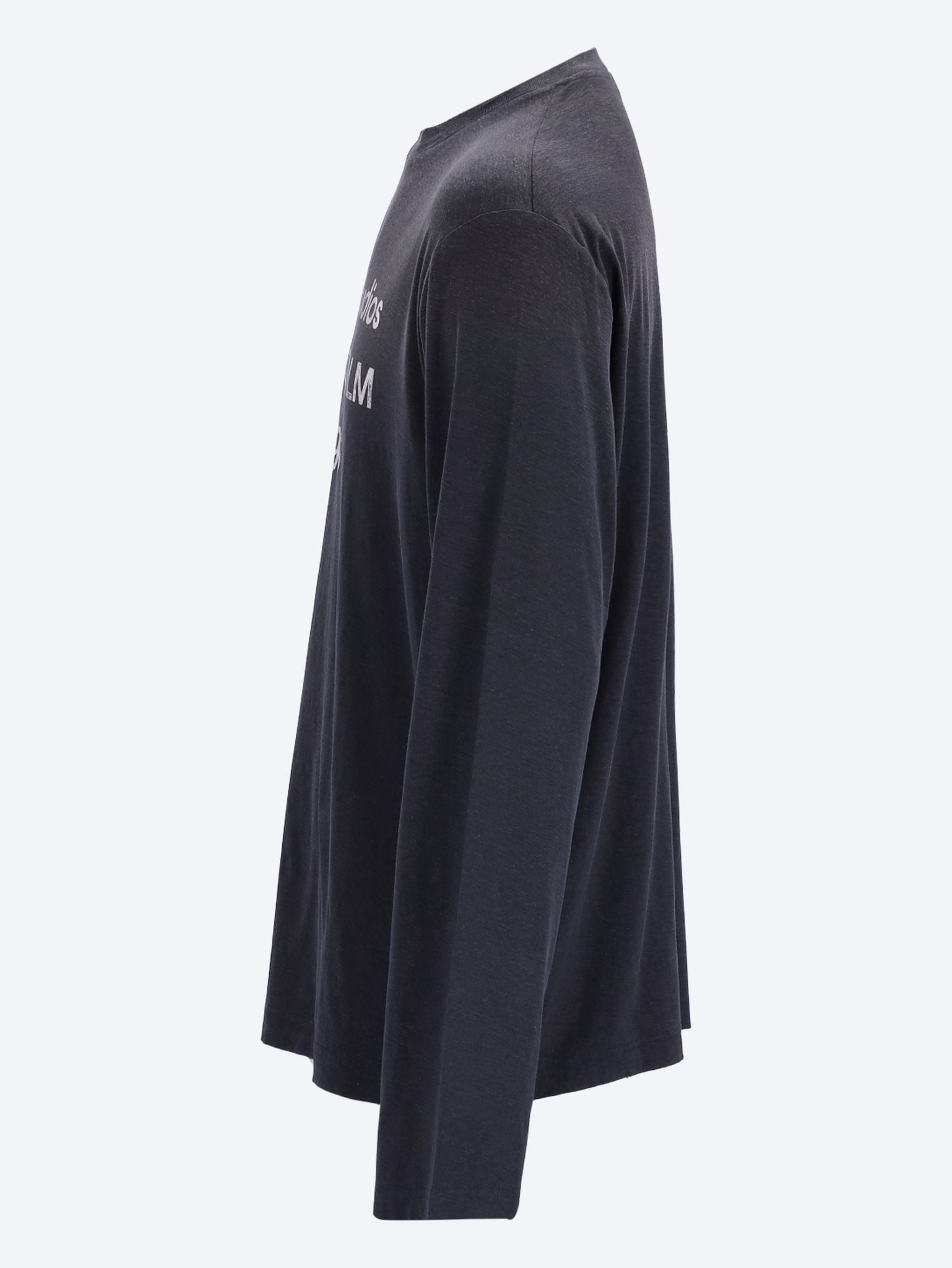 Logo Relaxed Fit Long Sleeve T-Shirt Acne studios оригінал – Купити в Україні – вид ззаду