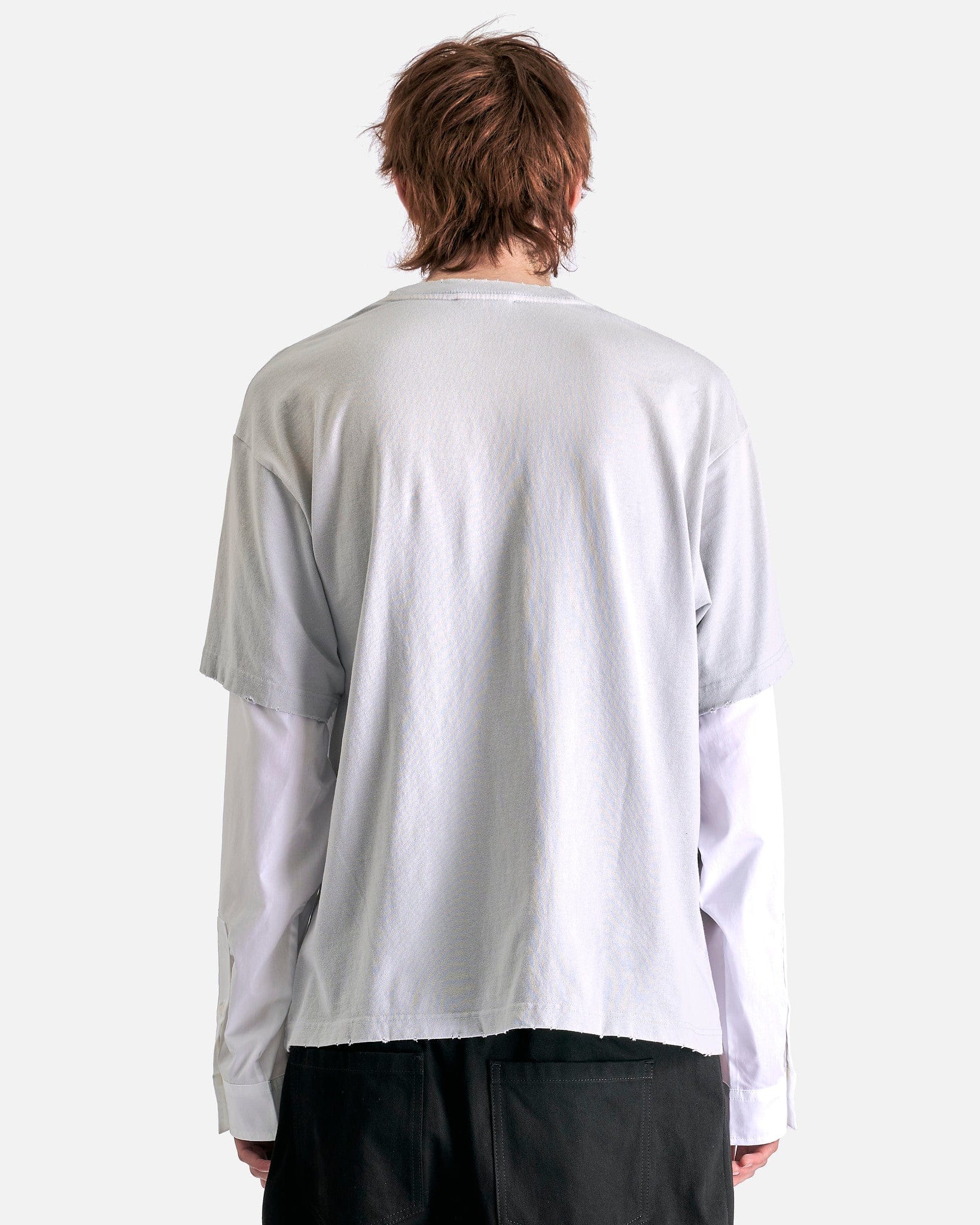 1996 Og Acne Studios T-Shirt In Light Grey Acne studios – Гарантія оригінальності – детальний вид