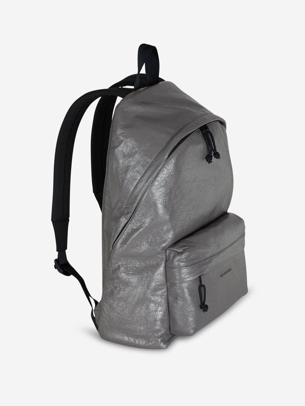 Оригінальна Logo Leather Backpack Balenciaga – вид ззаду