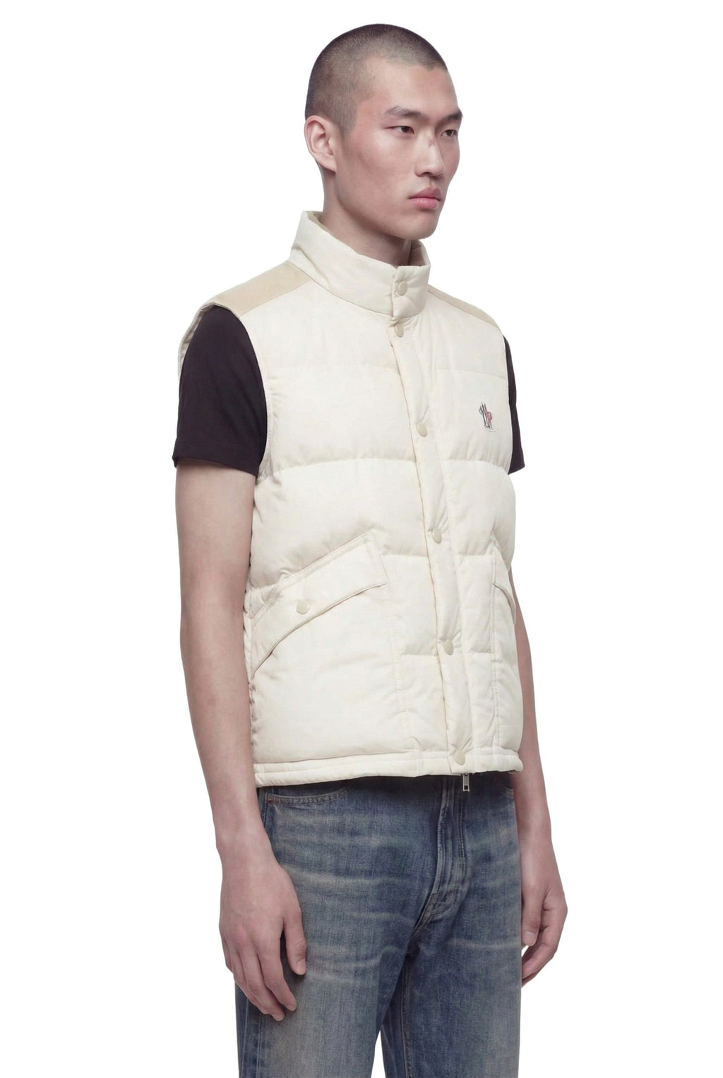 Sacis Down Gilet Moncler – Гарантія оригінальності – детальний вид