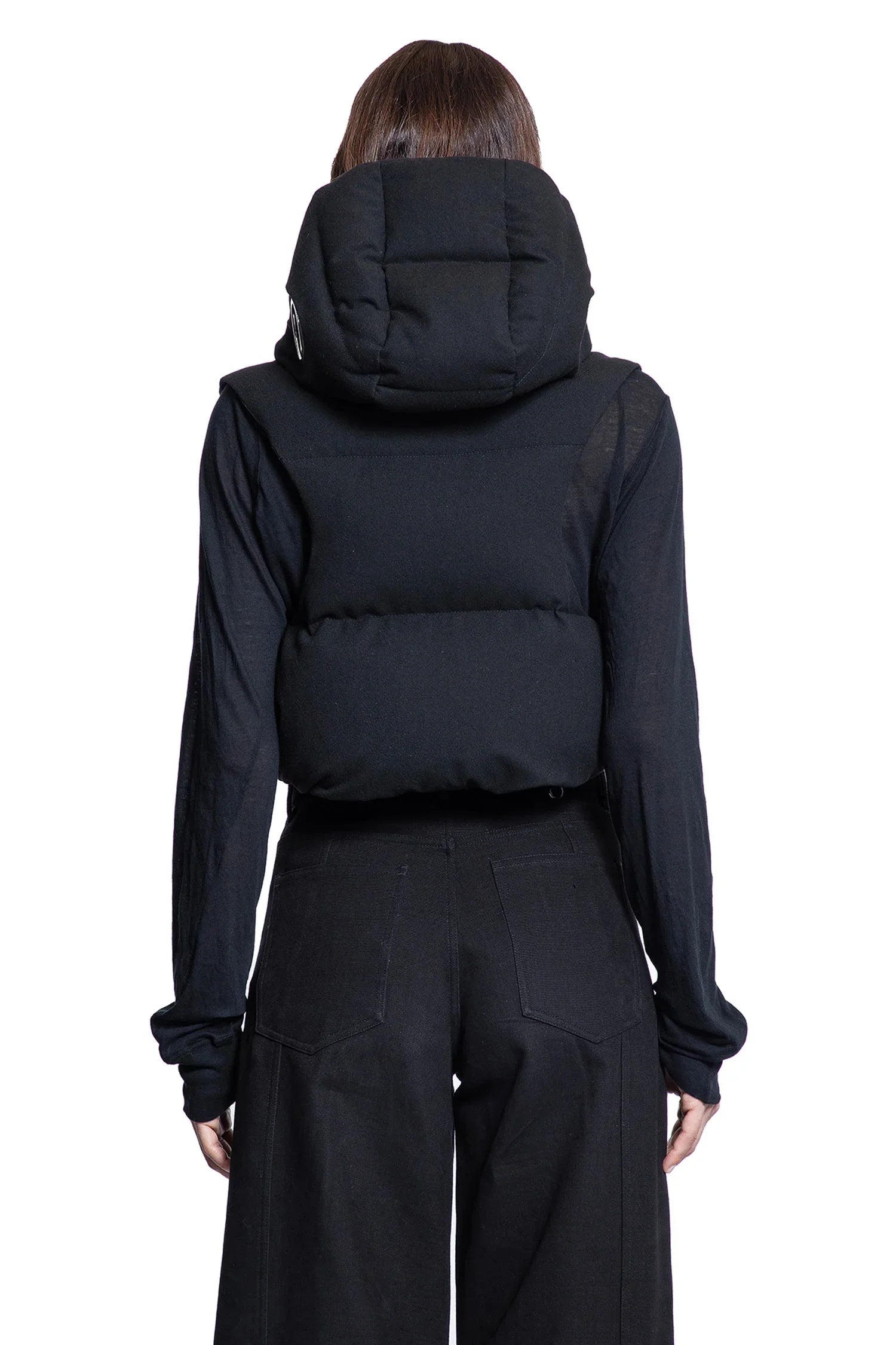 Alexia Cropped Hooded Down Vest Moncler оригінал – Купити в Україні – детальний вид