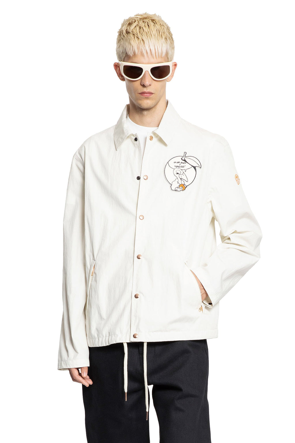 Gilga Farm Collaboration Satsuma Overshirt Moncler – Гарантія оригінальності – боковий вид