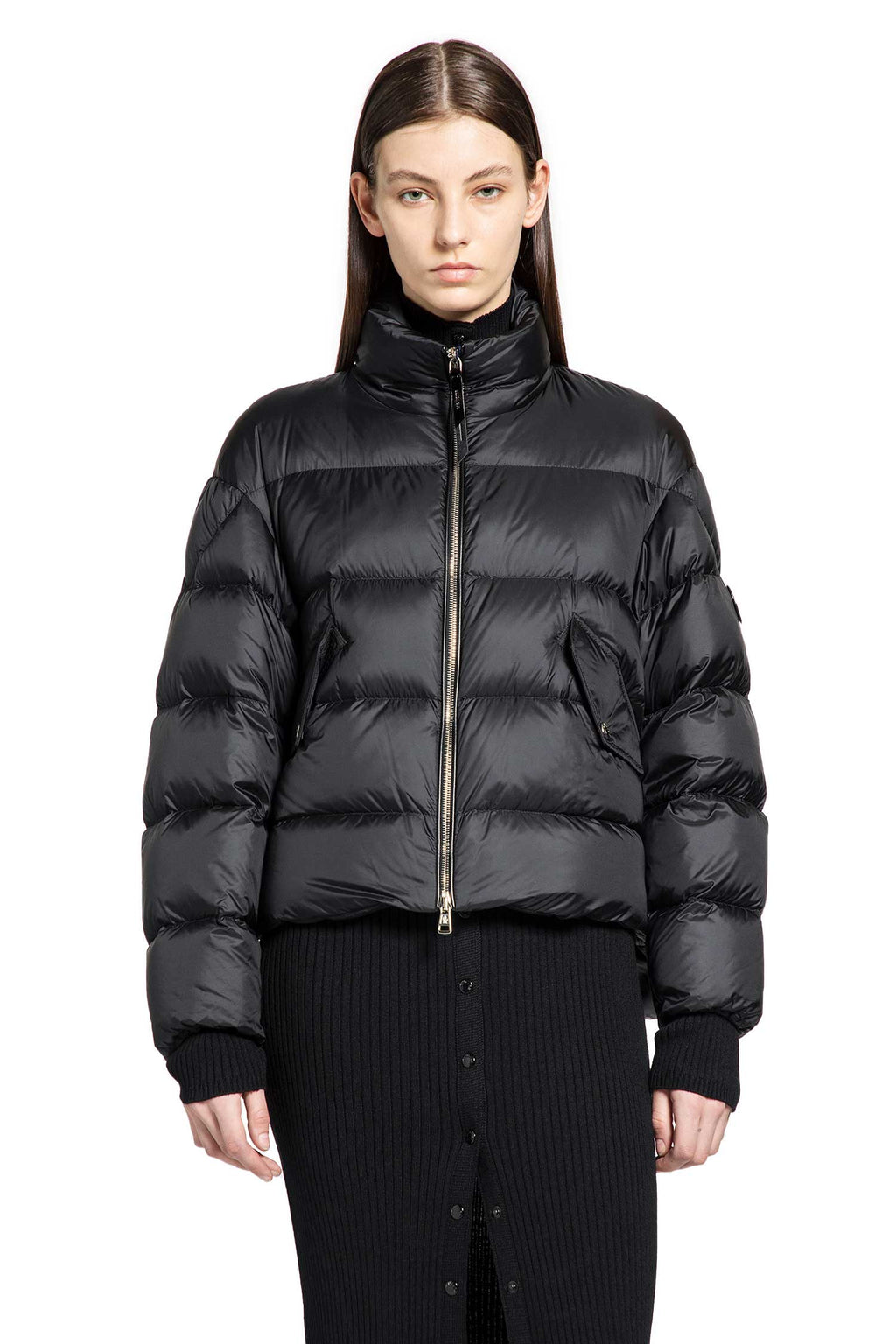 Оригінальна Ee72 Collaboration Blas Short Down Jacket Moncler – вид ззаду