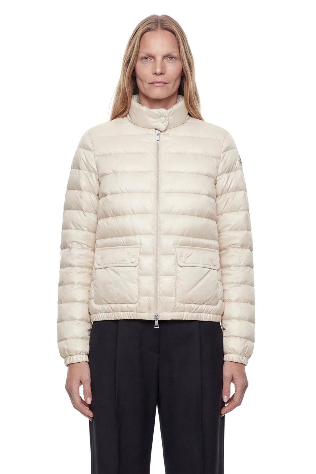 Lans Short Down Jacket Moncler – Гарантія оригінальності – боковий вид