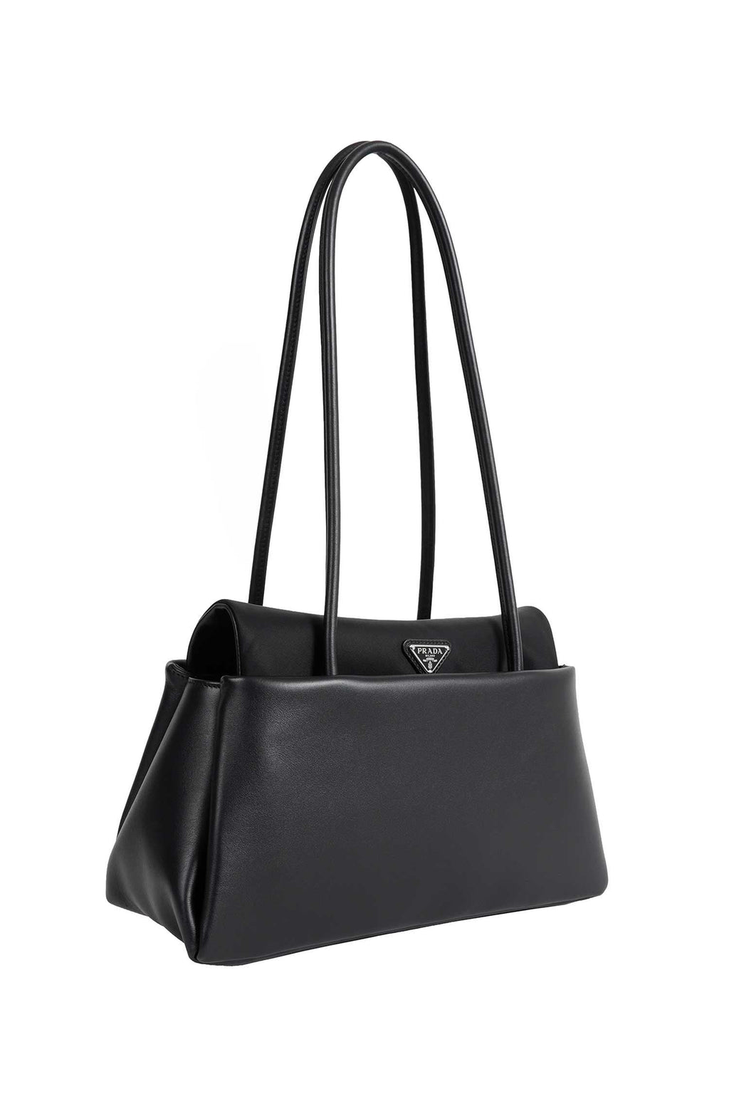Passage Medium Leather Bag Prada – Гарантія оригінальності – вид ззаду