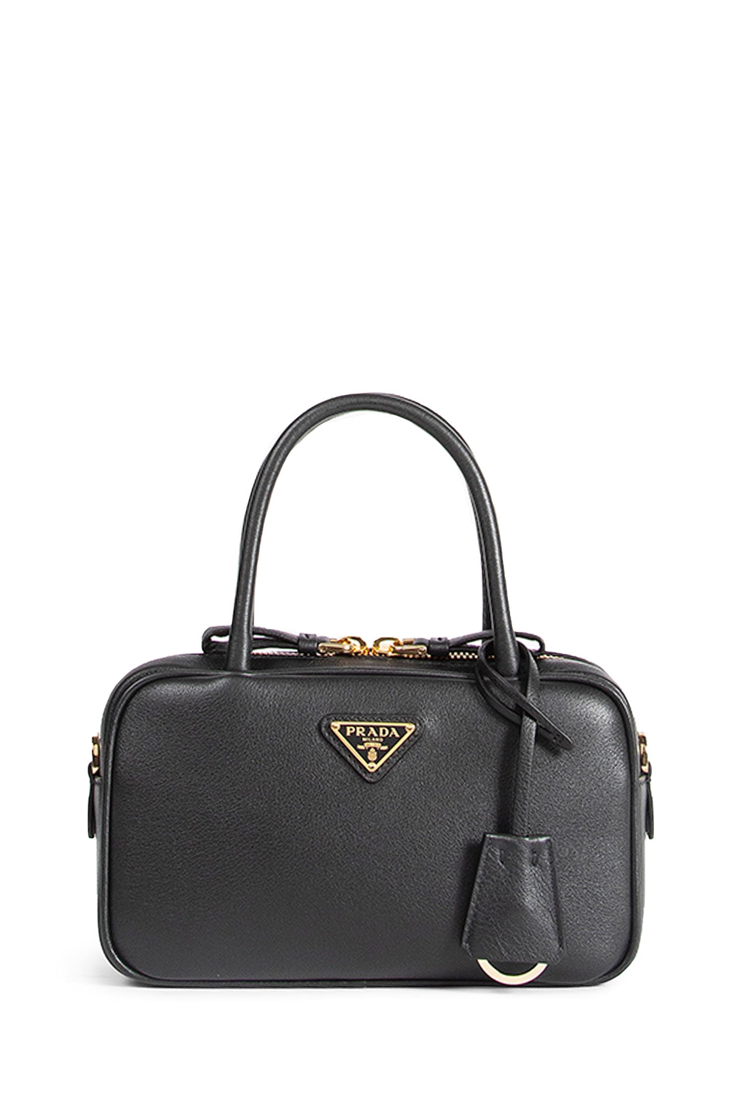 Оригінальна Leather Handbag Prada – боковий вид