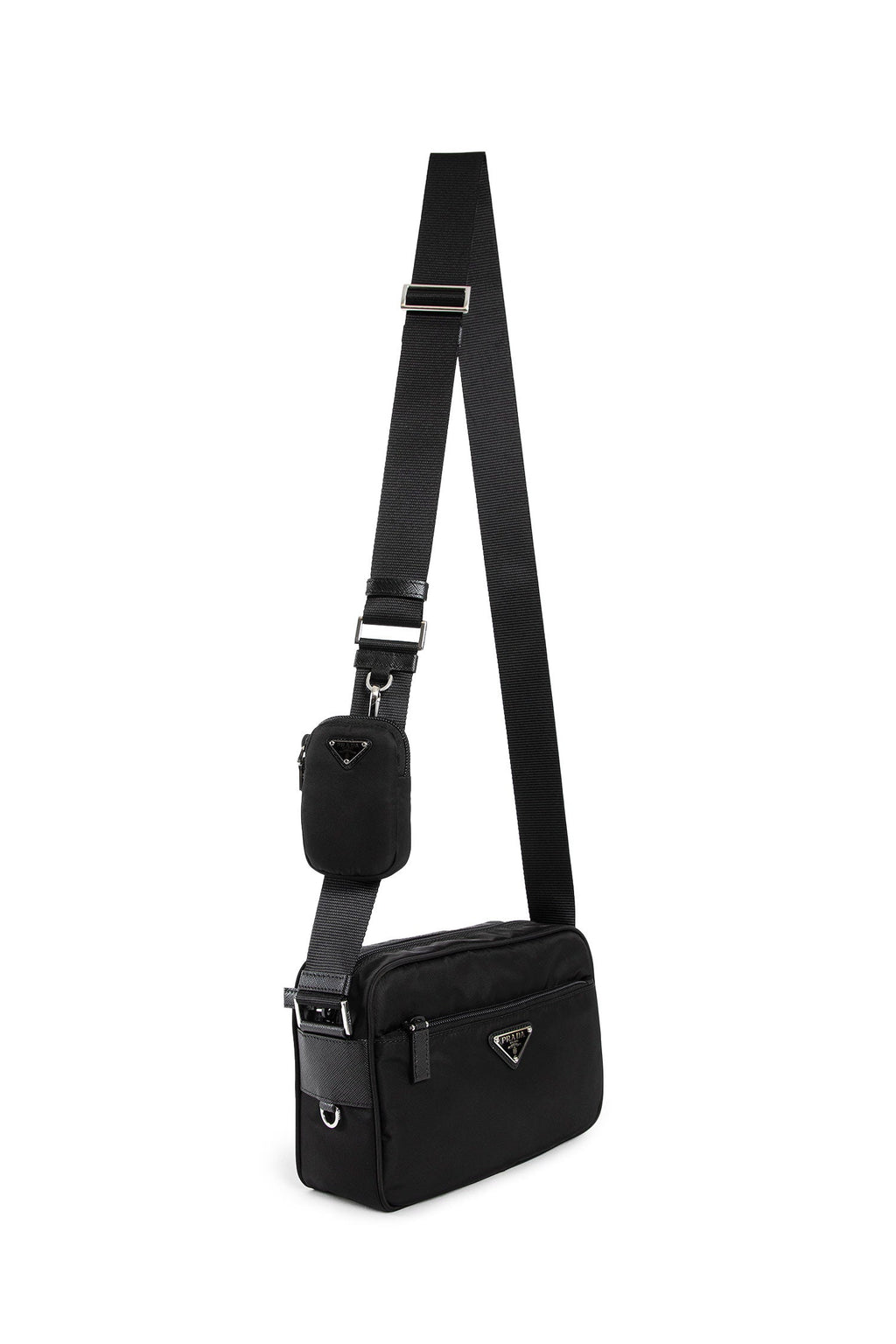 Re-Nylon Camera Bag Prada – Гарантія оригінальності – вид ззаду