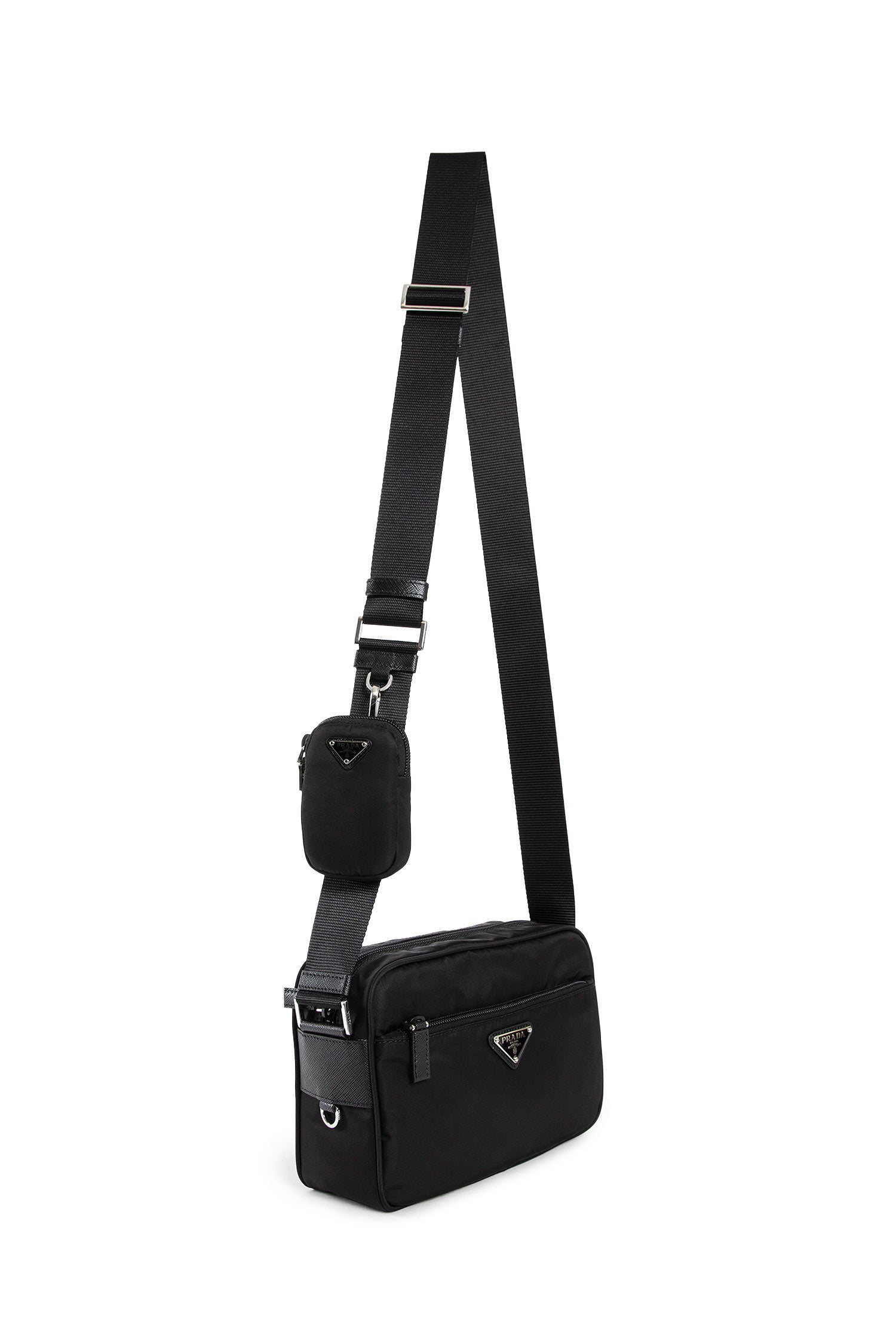 Re-Nylon Camera Bag Prada – Гарантія оригінальності – вид ззаду