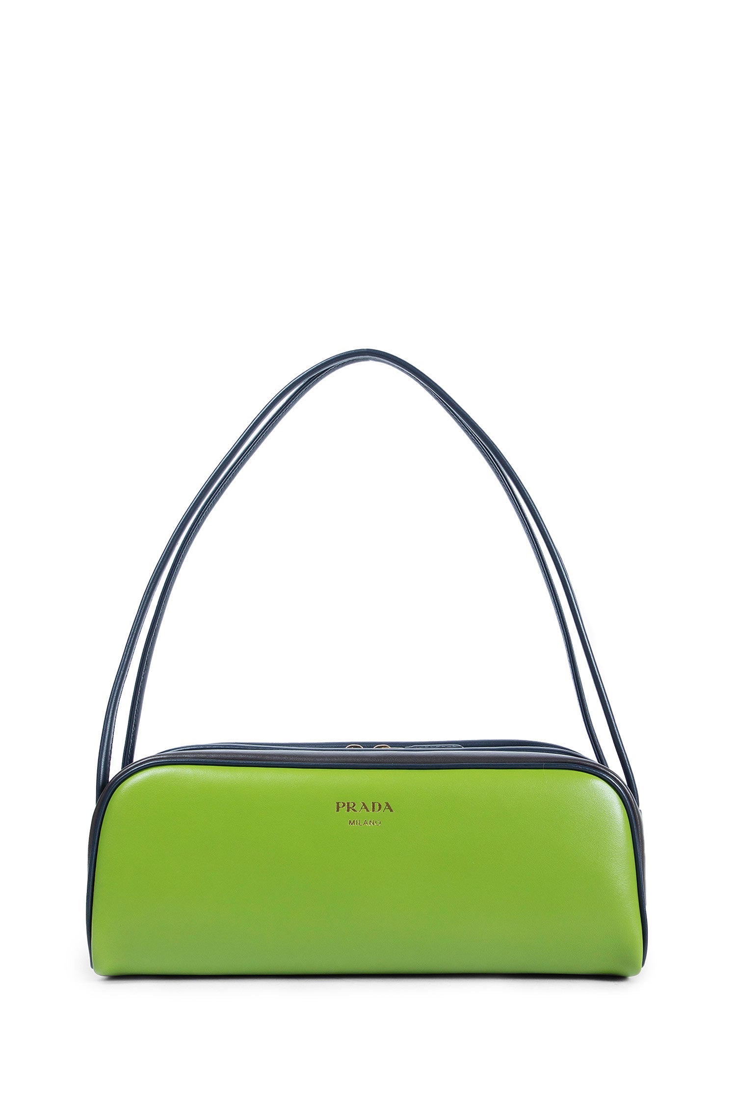 Swing Smooth Leather Shoulder Bag Prada – Гарантія оригінальності – боковий вид
