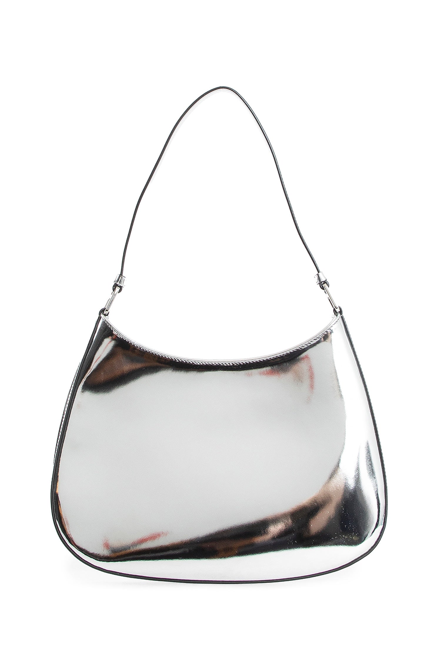 Cleo Printed Brushed Leather Shoulder Bag Prada – Гарантія оригінальності – детальний вид