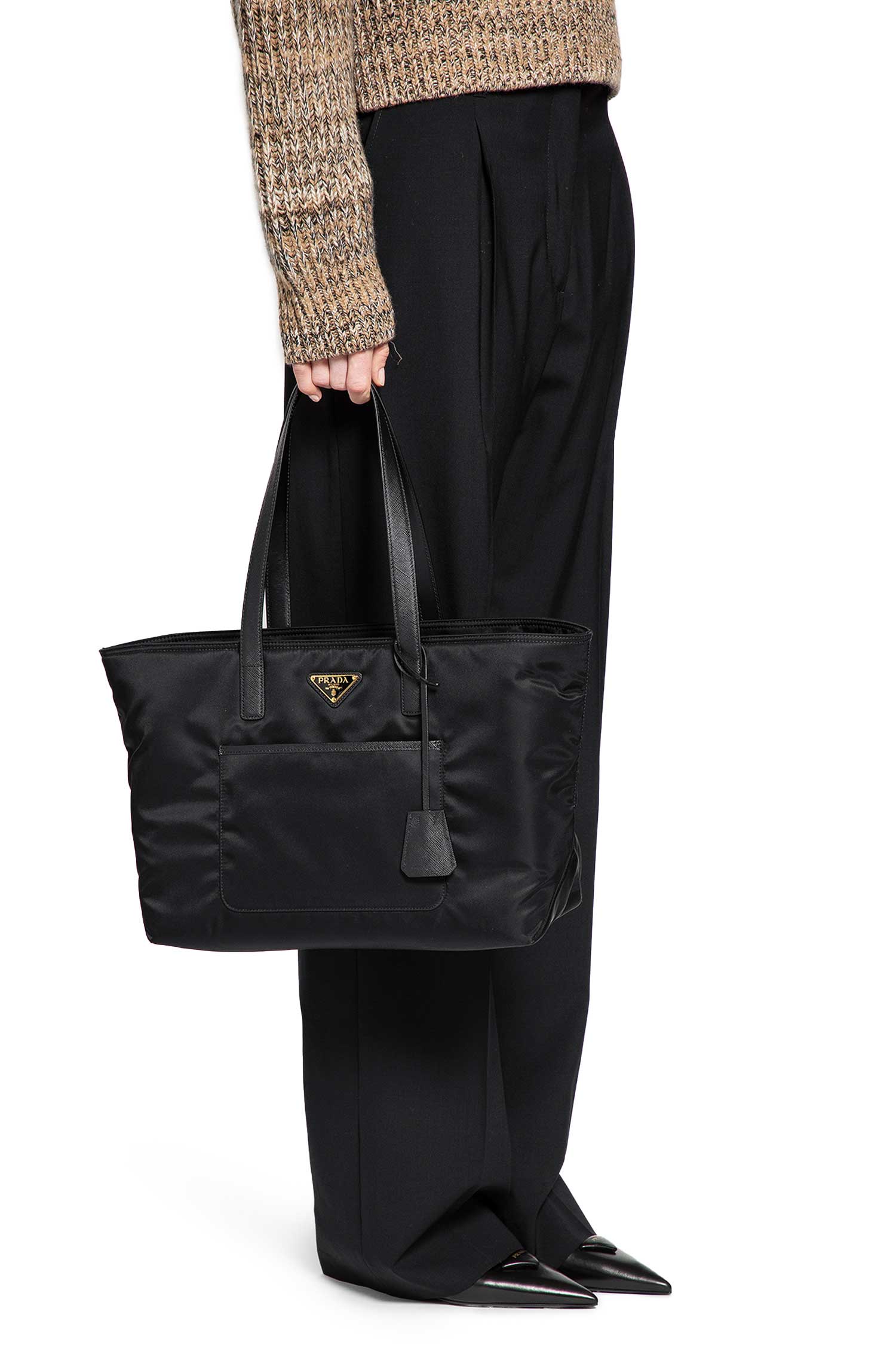 Re-Nylon Calf Leather Shoulder Bag Prada оригінал – Купити в Україні – збільшений вид