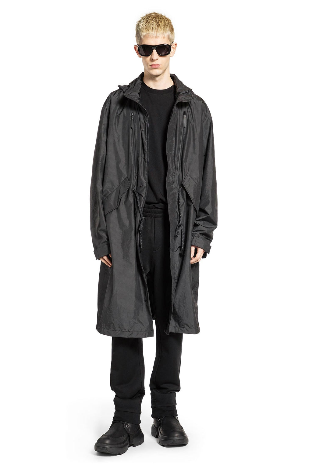 Aliso Hooded Rain Coat Moncler – Гарантія оригінальності – боковий вид