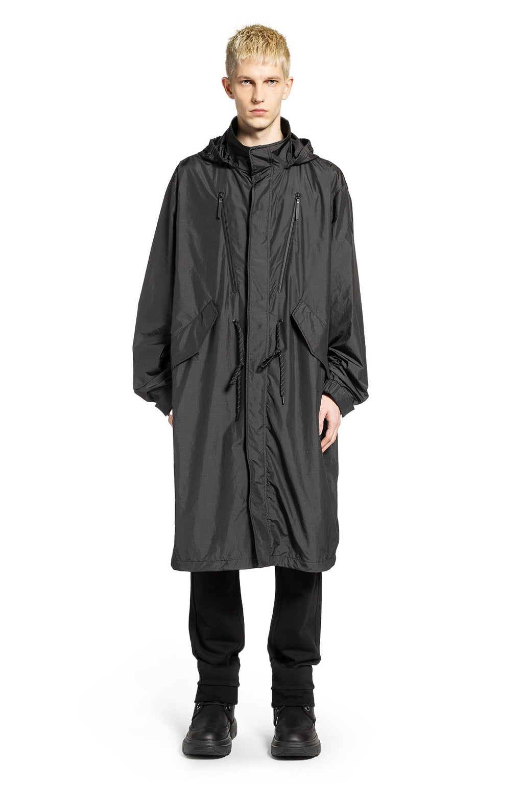 Aliso Hooded Rain Coat Moncler – Гарантія оригінальності – вид ззаду