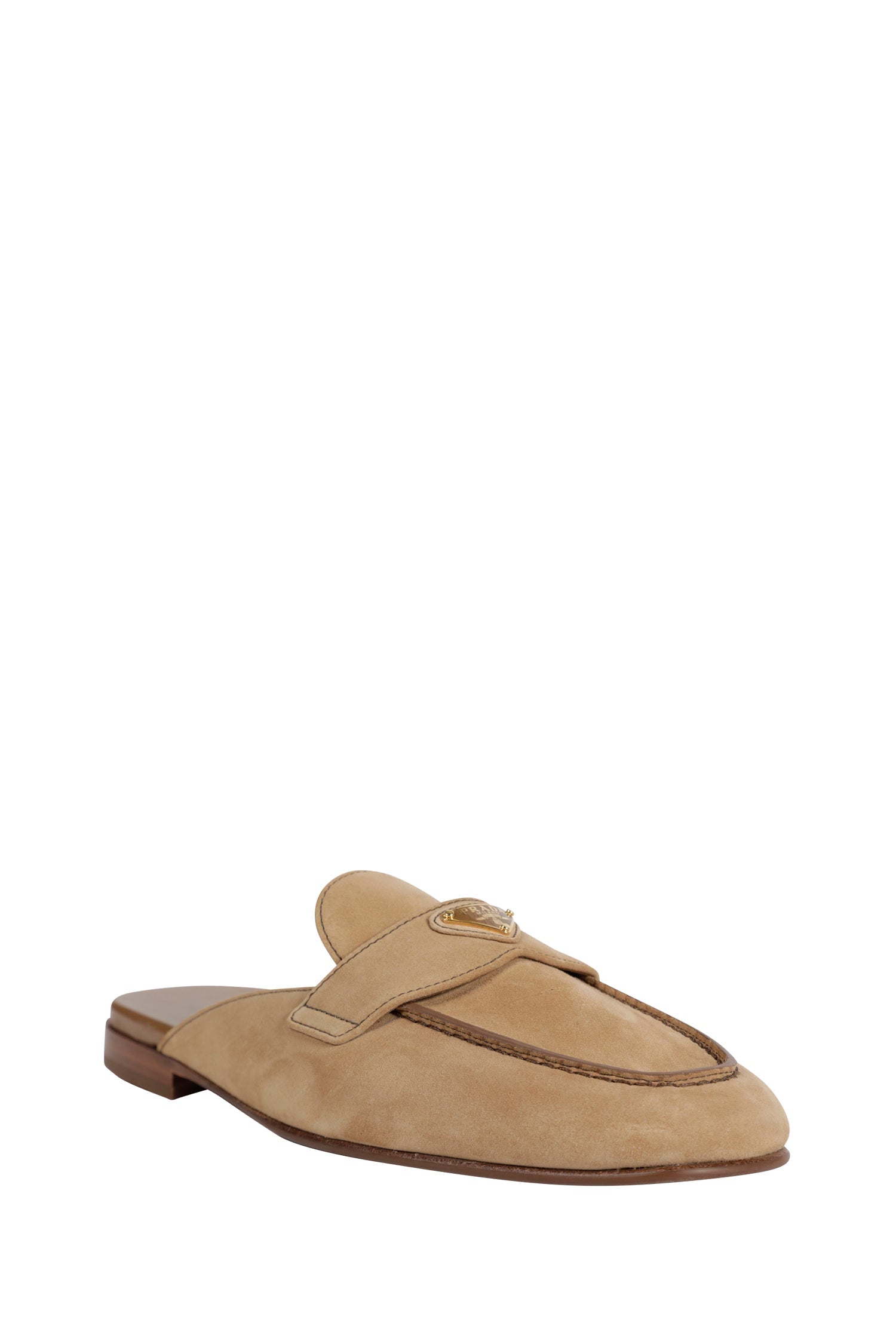 Suede Slippers Prada оригінал – Купити в Україні – вид ззаду
