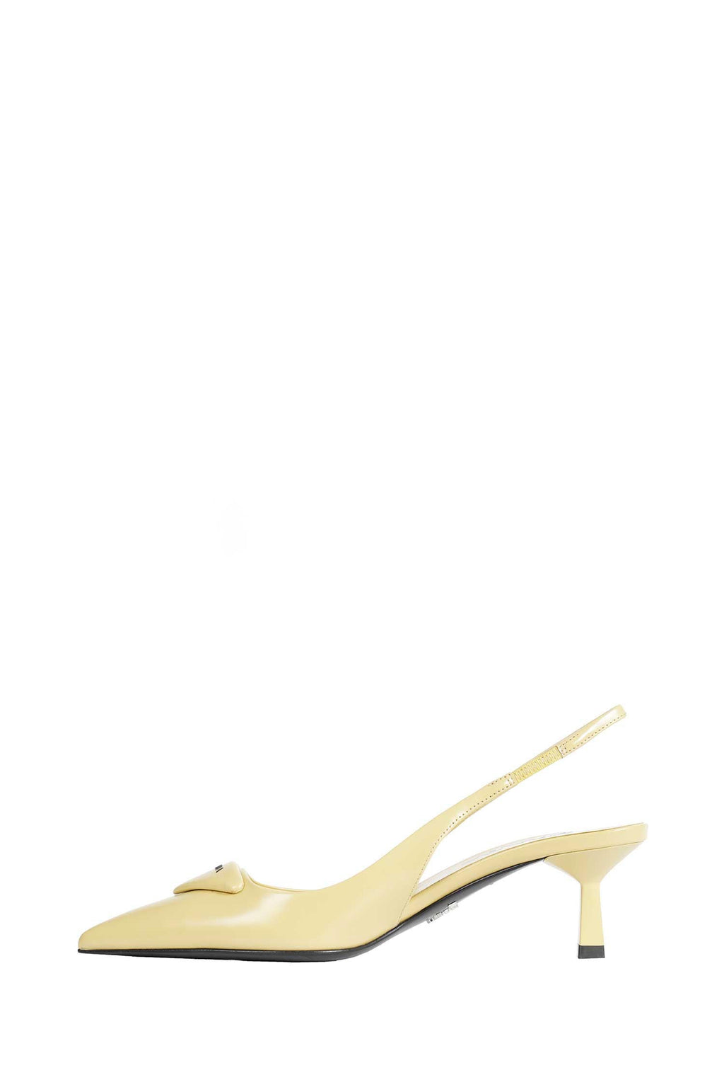 Brushed Leather Singback Pumps Prada – Гарантія оригінальності – збільшений вид