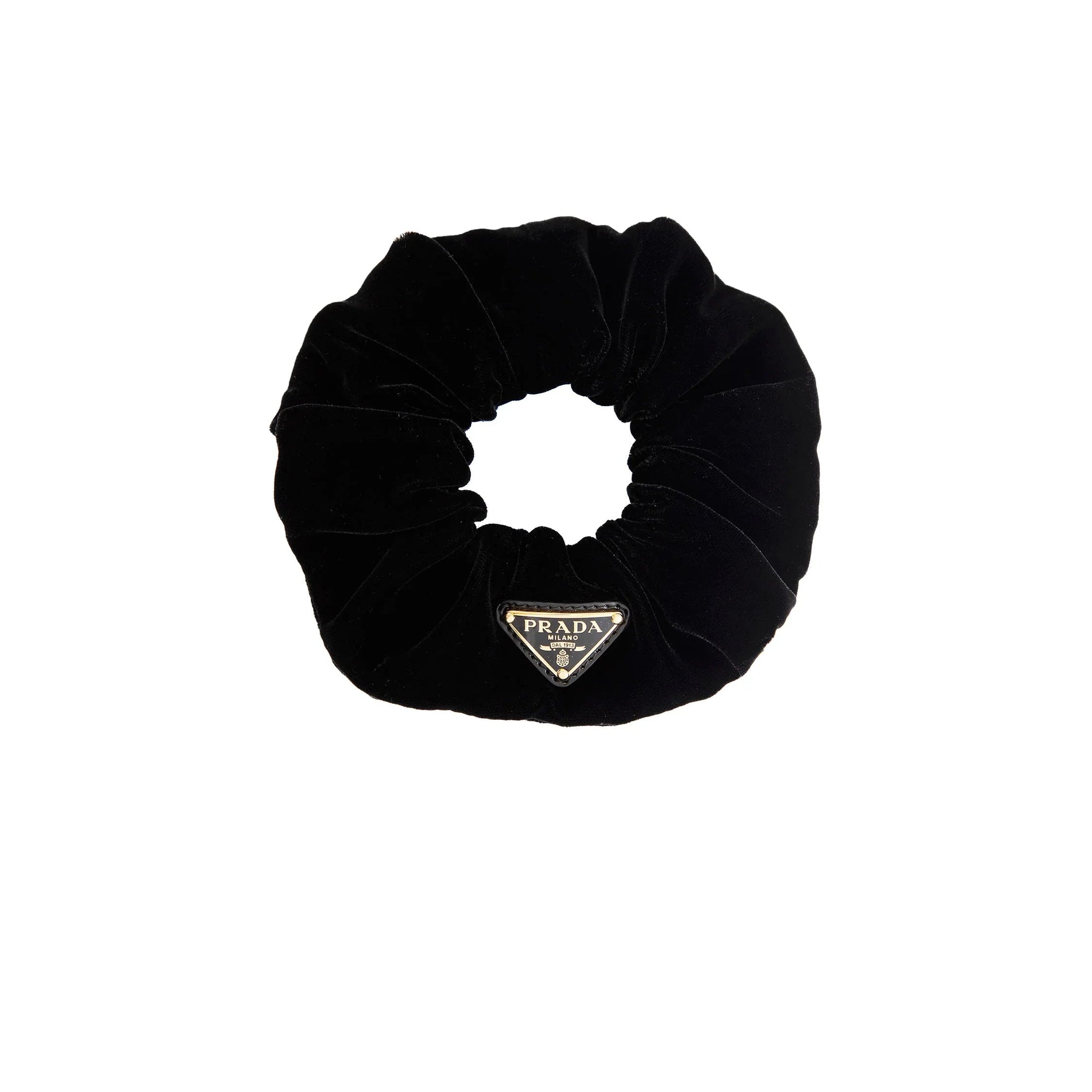 Velvet Scrunchie Prada – Гарантія оригінальності – детальний вид