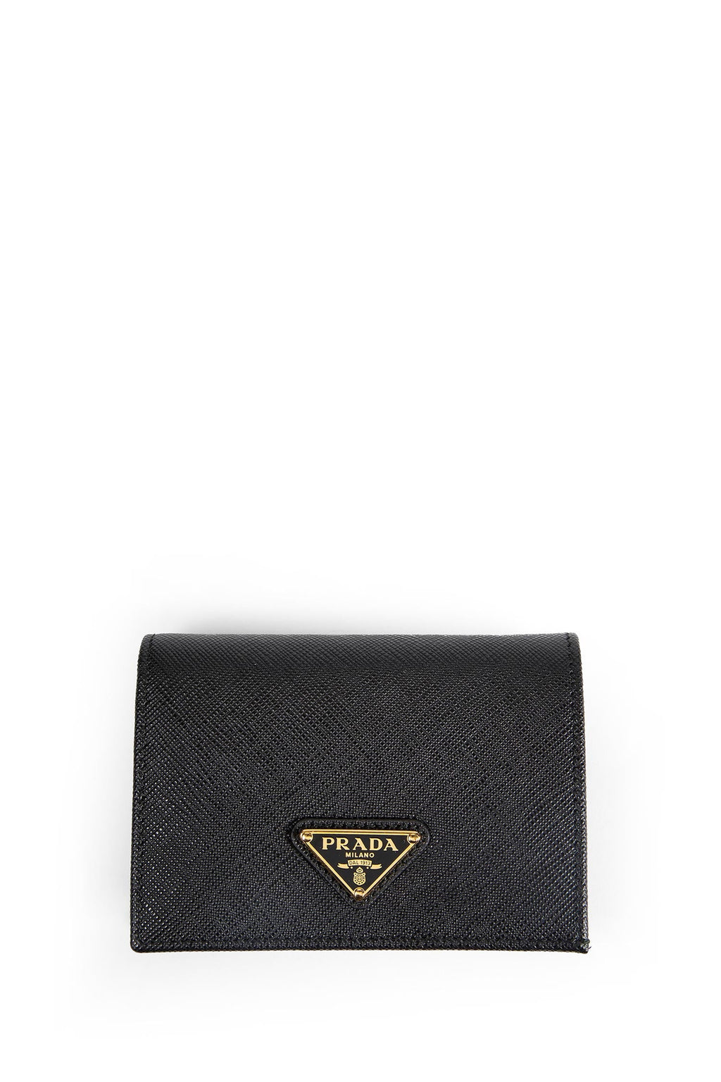 Оригінальна Small Saffiano Leather Wallet Prada – боковий вид