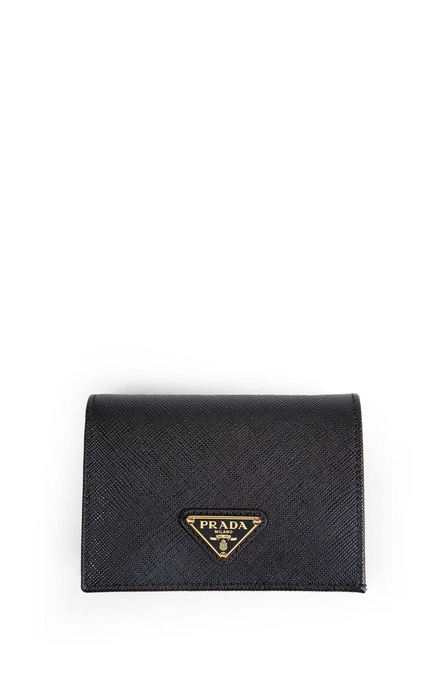 Оригінальна Small Saffiano Leather Wallet Prada – боковий вид