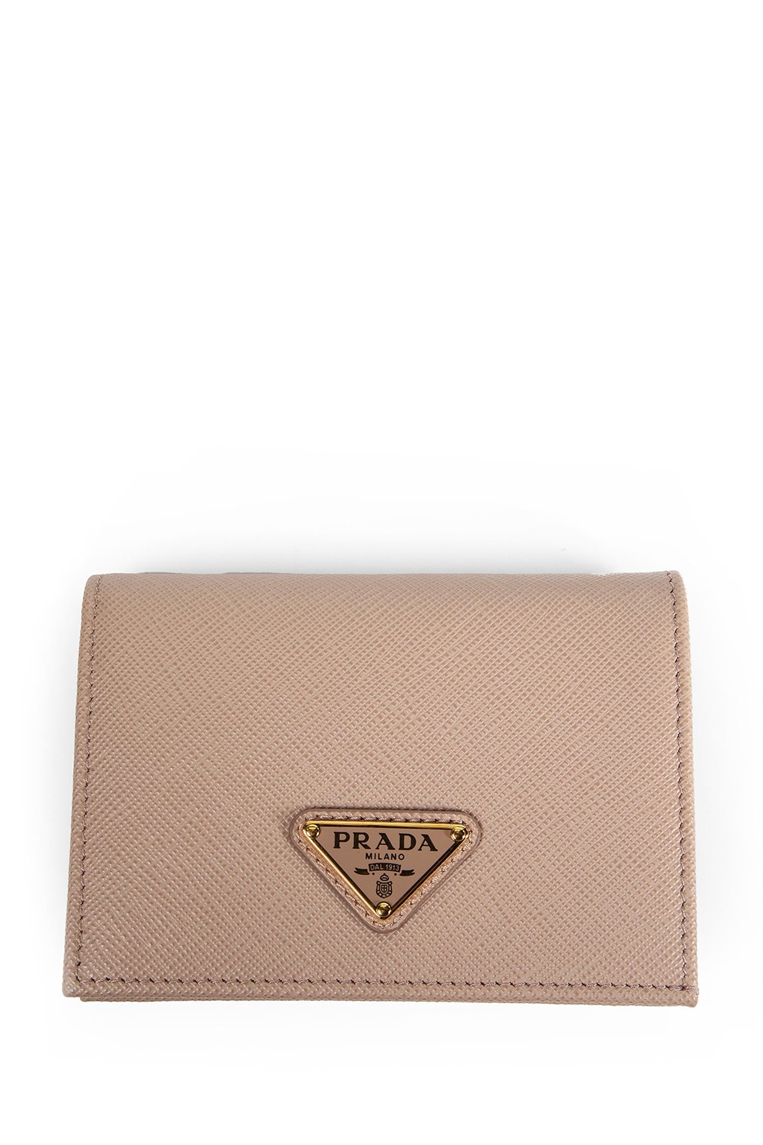Оригінальна Small Saffiano Leather Wallet Prada – боковий вид