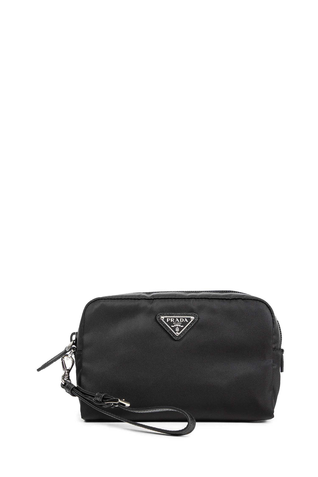 Re-Nylon Pouch Prada – Гарантія оригінальності – боковий вид