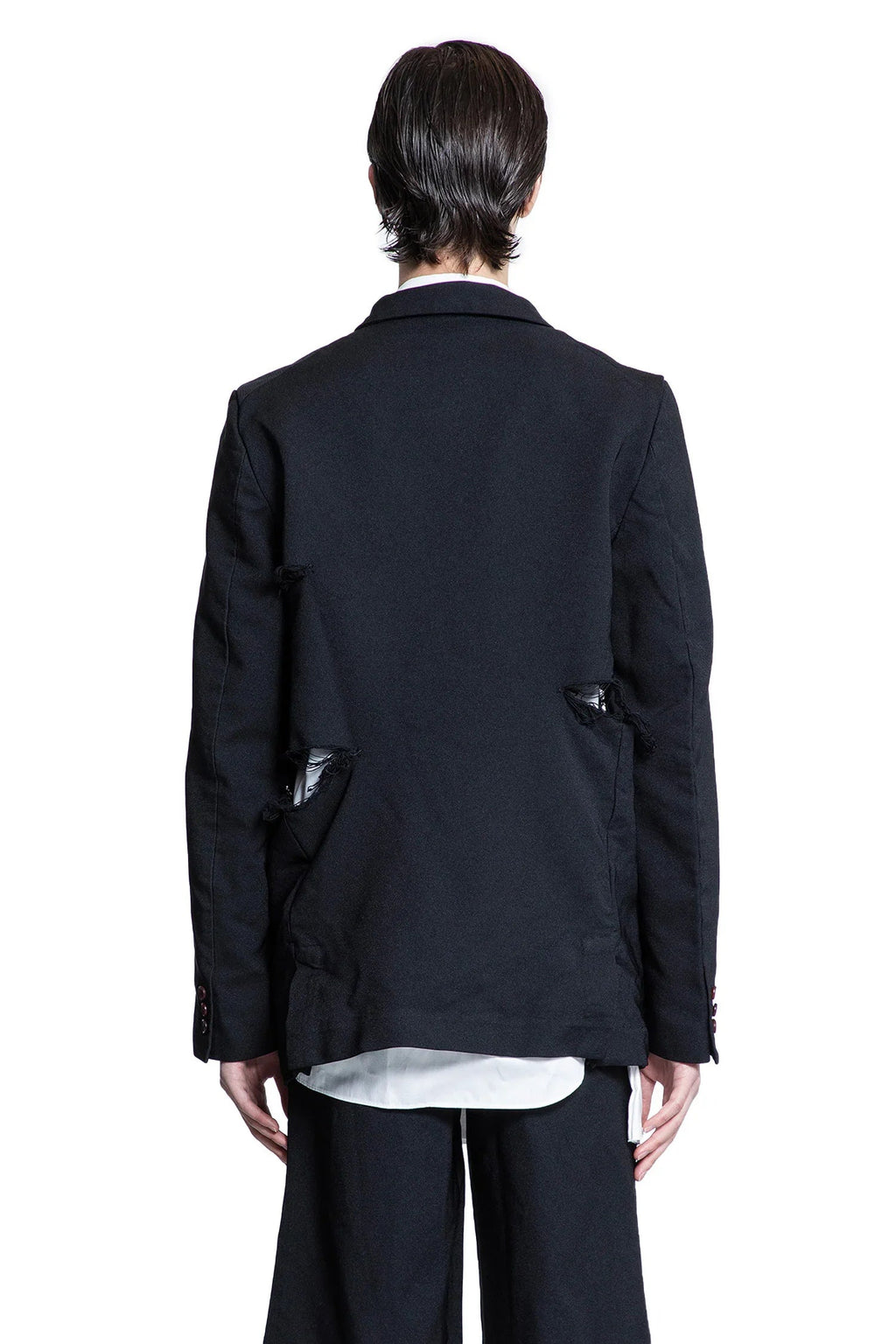 Оригінальна Destroyed Nylon Blazer Comme des garcons – збільшений вид