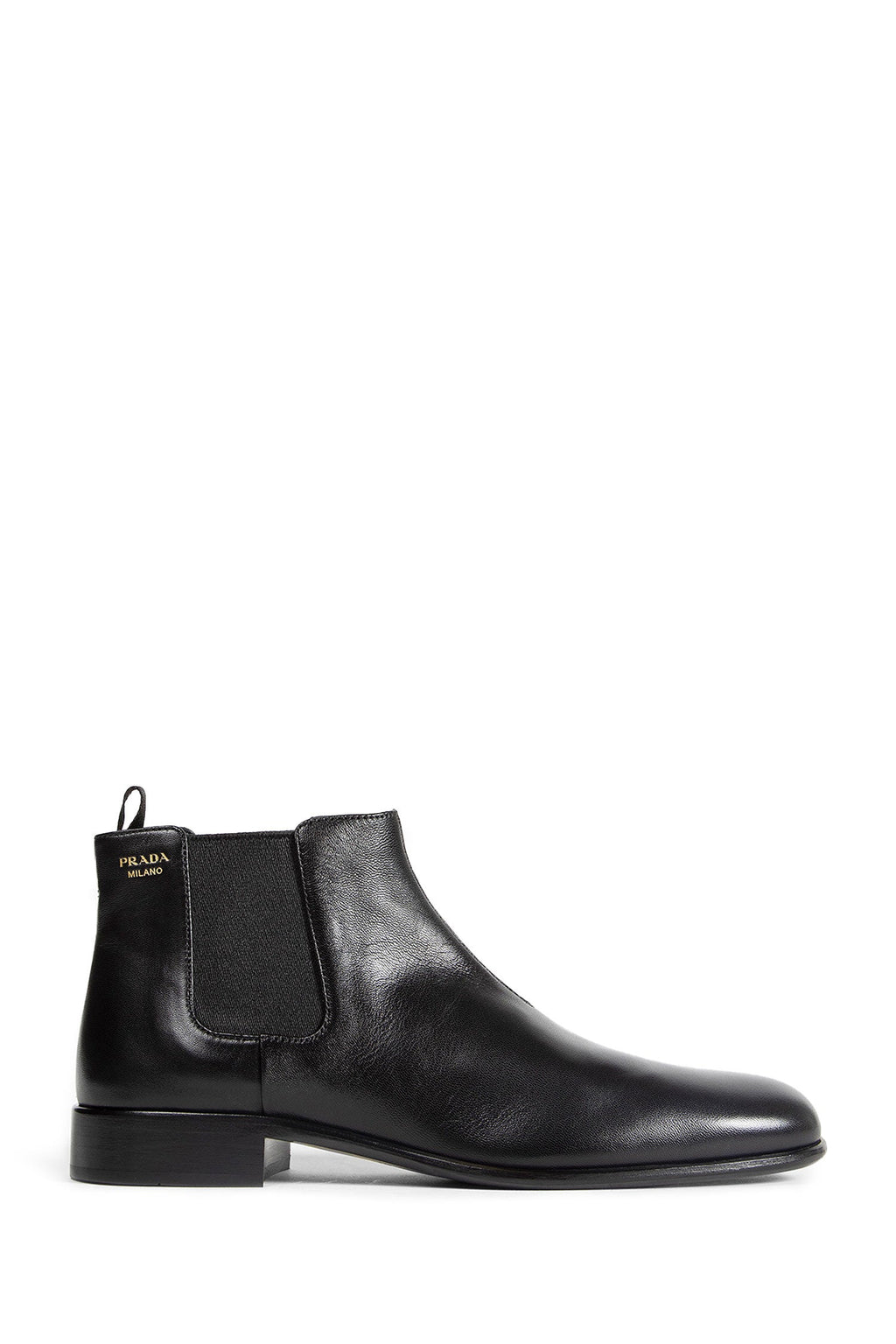 Leather Ankle Boots Prada оригінал – Купити в Україні – боковий вид