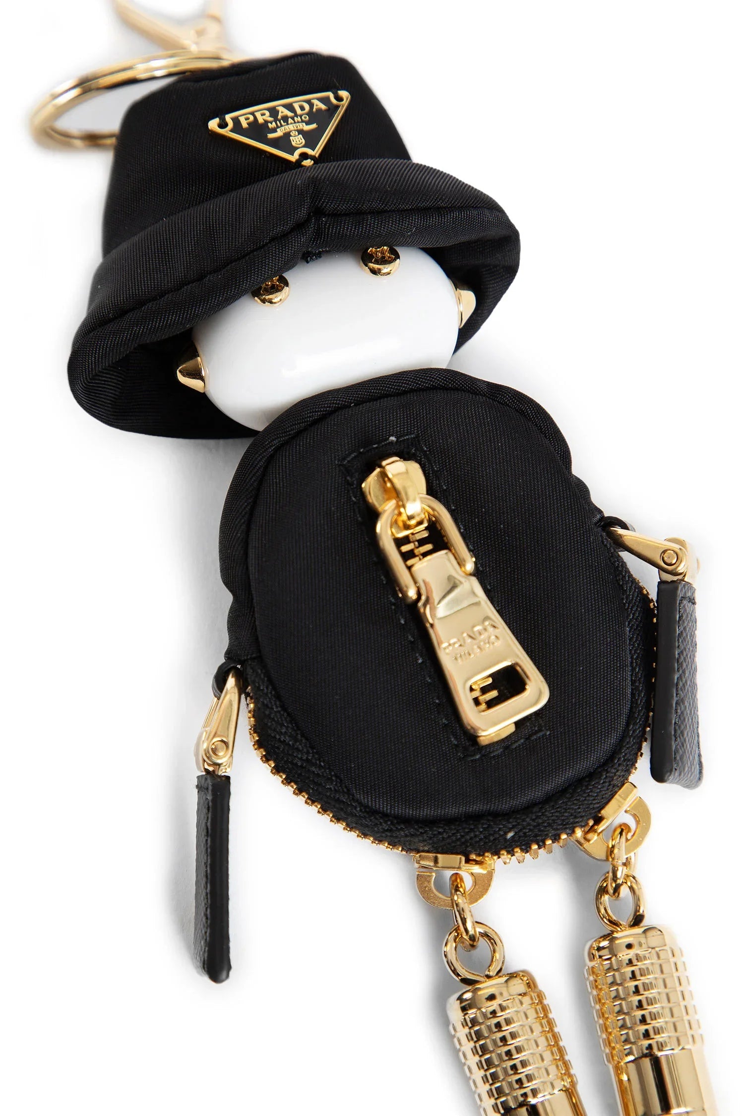 Soft Robot Re-Nylon Bag Charm Prada – Гарантія оригінальності – детальний вид