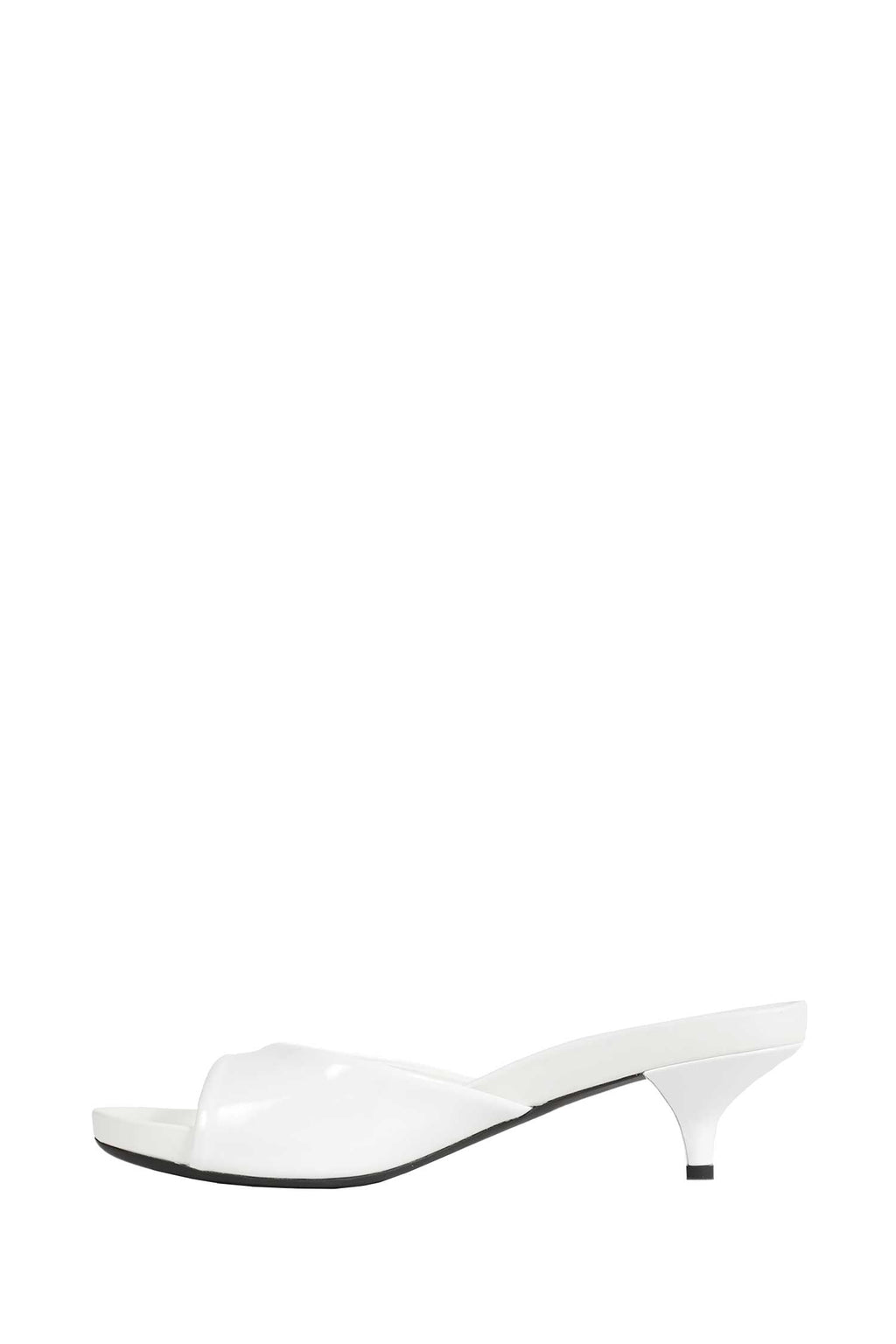 Оригінальна Patent Leather Kitten Heel Sandals Prada – збільшений вид