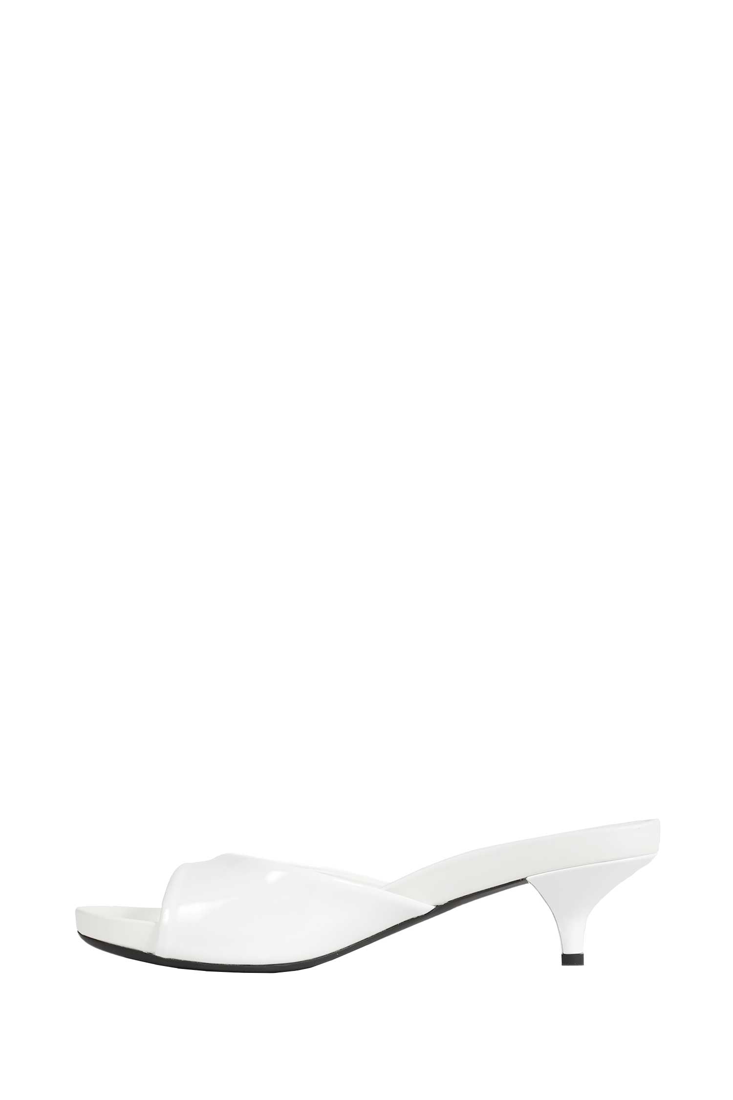 Оригінальна Patent Leather Kitten Heel Sandals Prada – збільшений вид