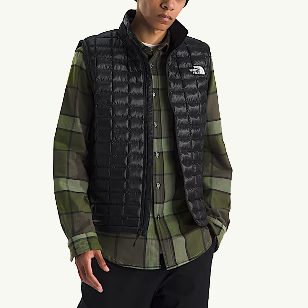 Mens Thermoball Vest The north face оригінал – Купити в Україні – боковий вид