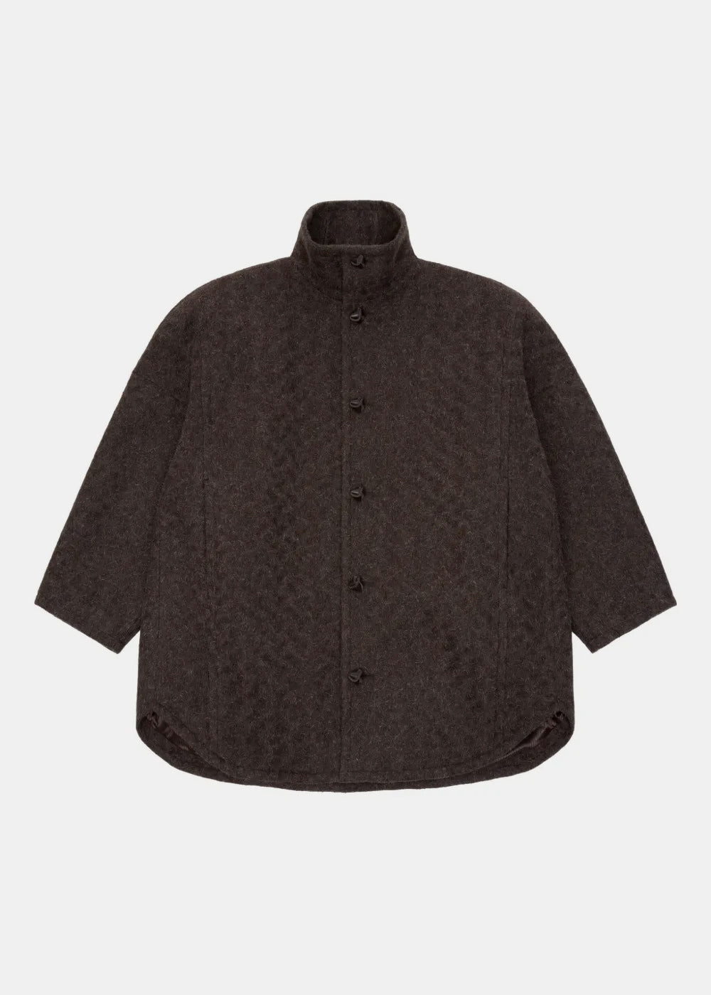 Brown Quilted Coat Ader error – Гарантія оригінальності – боковий вид