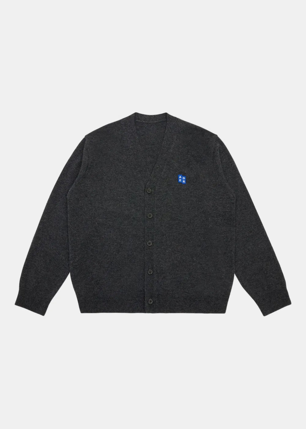 Grey Logo-Patch Button Cardigan Ader error оригінал – Купити в Україні – боковий вид