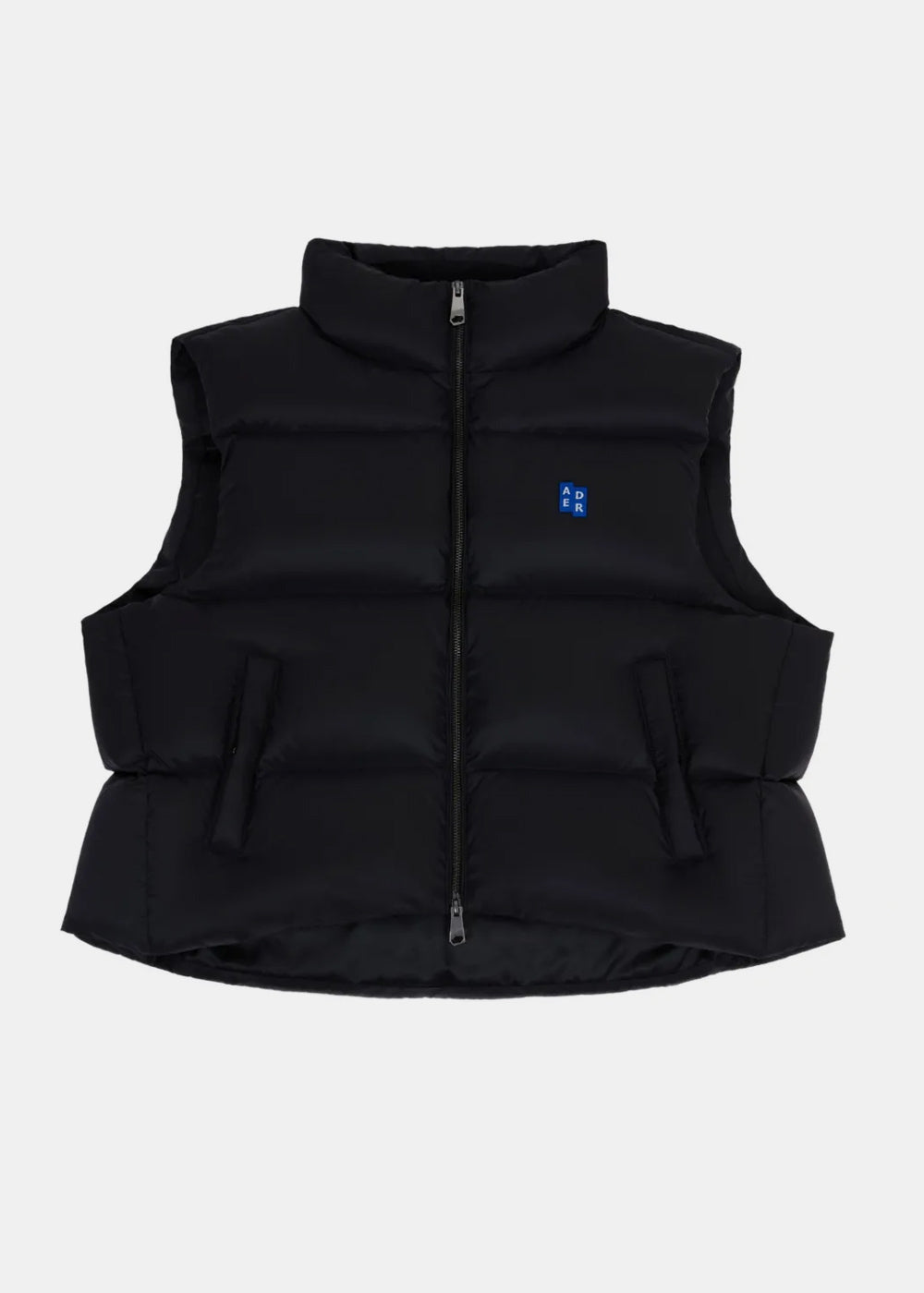 Black Tag-Appliqué Gilet Ader error – Гарантія оригінальності – боковий вид
