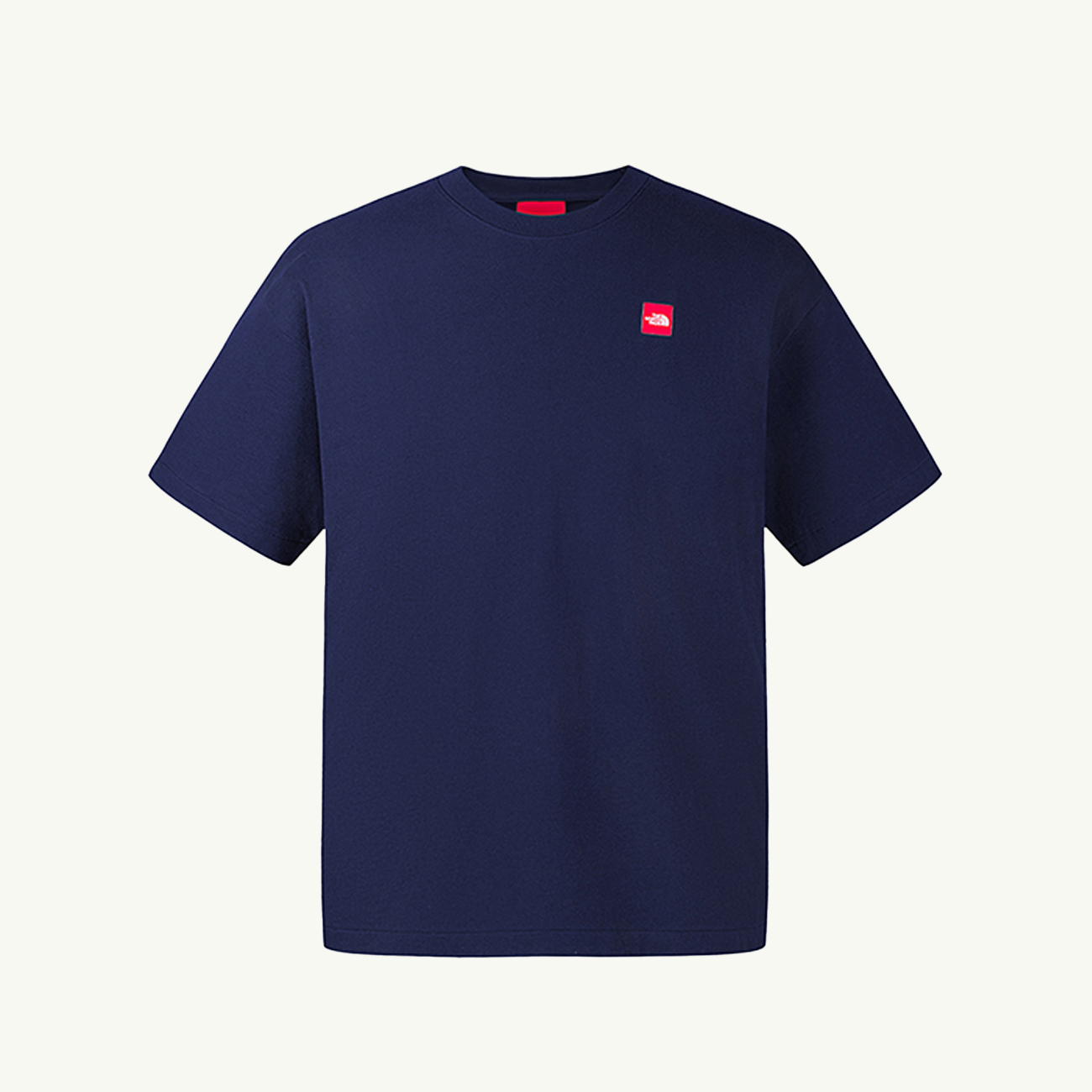 Red Box Tee The north face – Гарантія оригінальності – боковий вид
