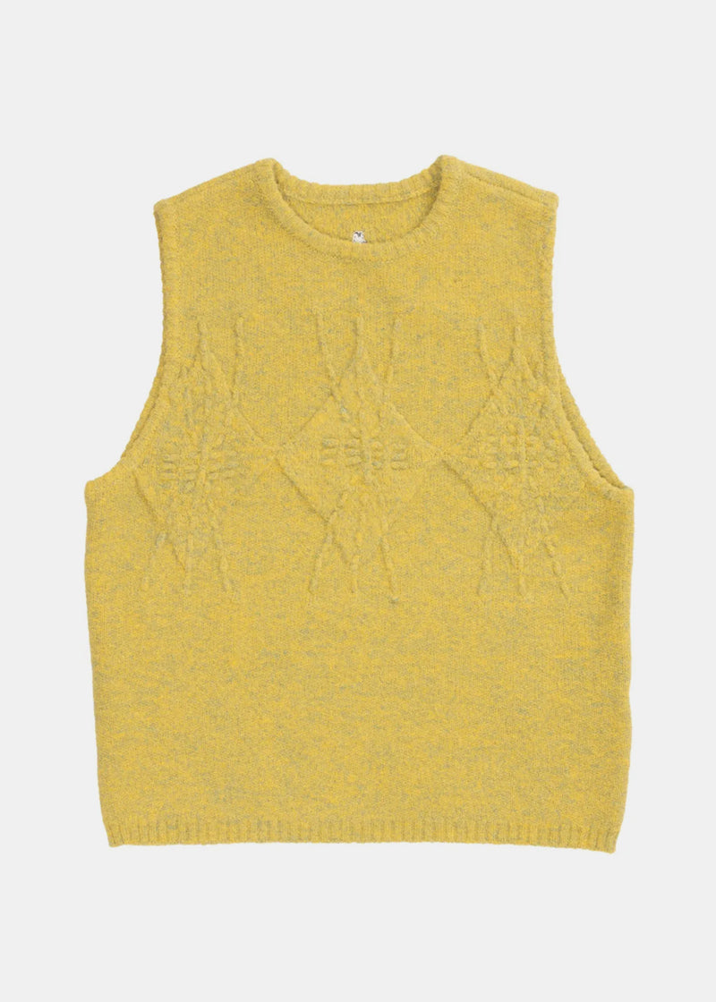 Оригінальна Yellow Sleeveless Sweater Ader error – боковий вид