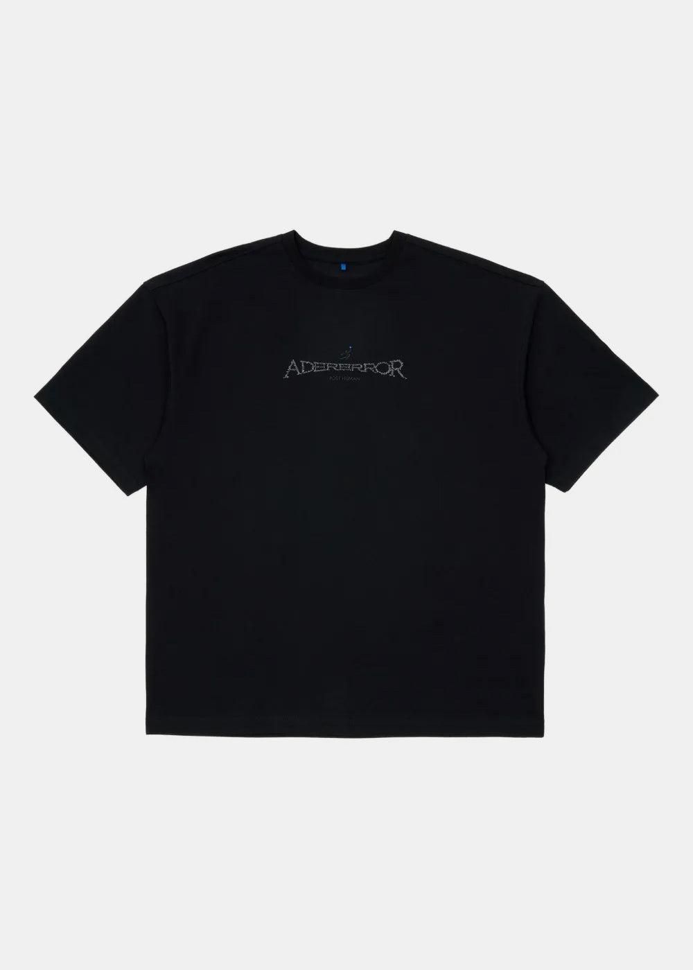 Black Graphic-Print T-Shirt Ader error – Гарантія оригінальності – боковий вид