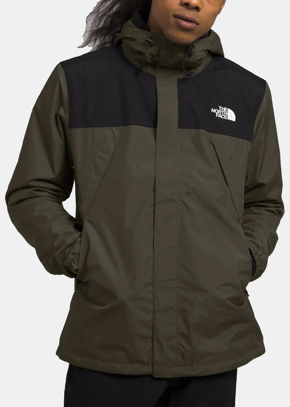 Olive Green Antora Triclimate® Jacket The north face – Гарантія оригінальності – детальний вид