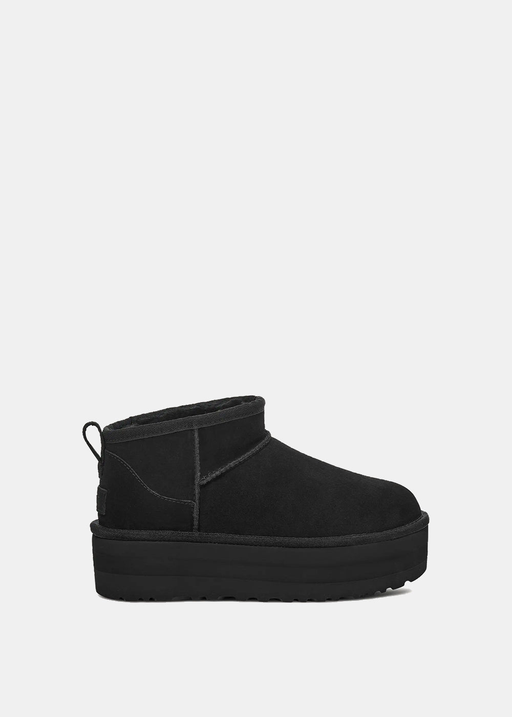 Black 50mm Mini Platform Boots Ugg оригінал – Купити в Україні – боковий вид