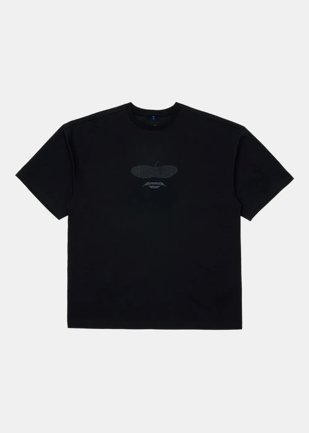 Black Graphic-Print T-Shirt Ader error – Гарантія оригінальності – боковий вид