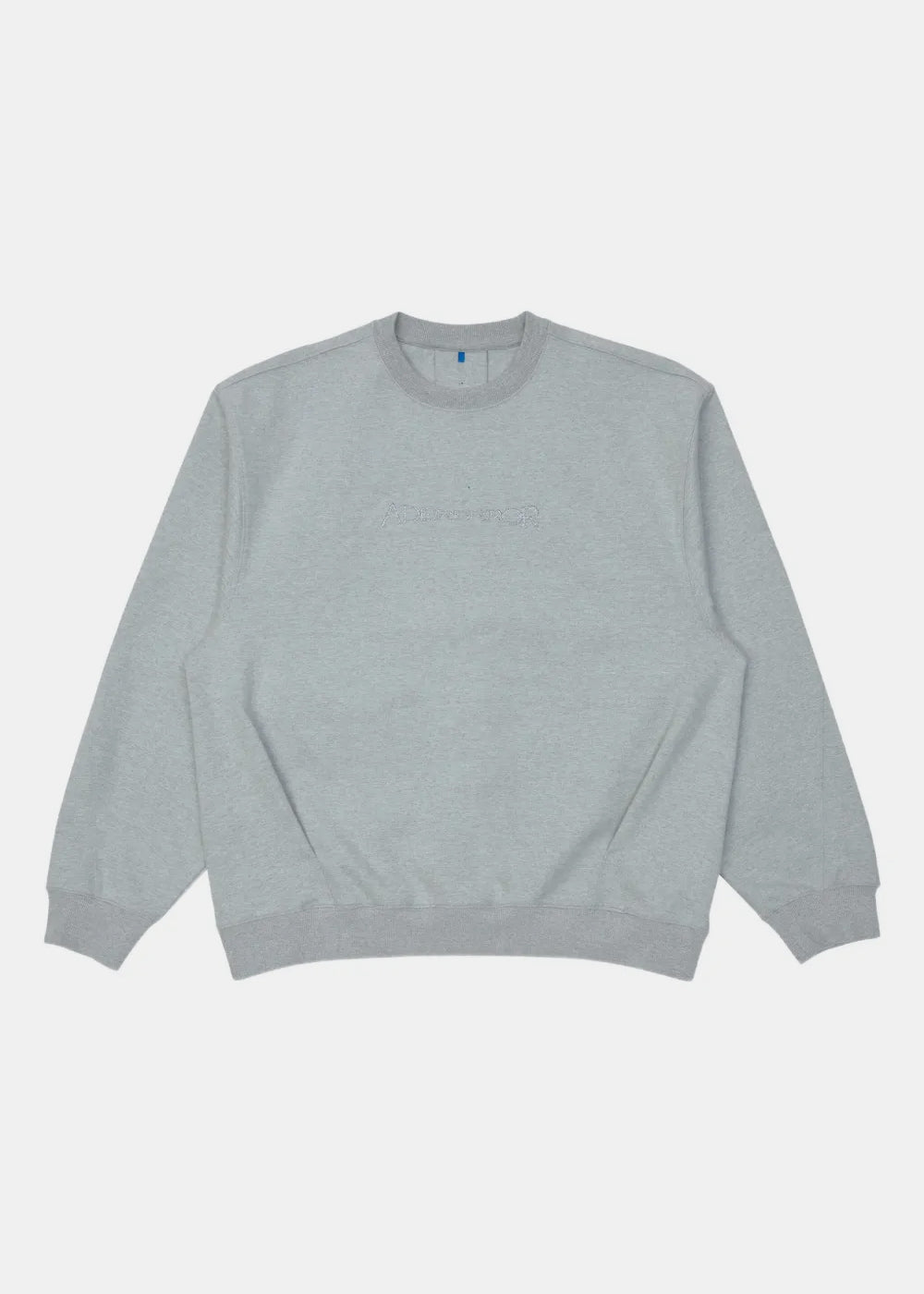 Grey Pleated-Detail Sweatshirt Ader error оригінал – Купити в Україні – боковий вид