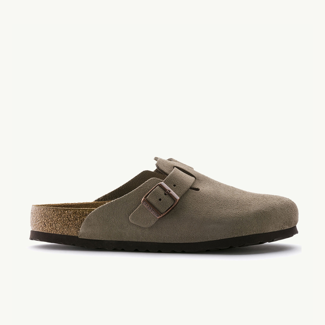 Boston Sfb Suede Regular Birkenstock – Гарантія оригінальності – боковий вид - BIRKENSTOCK