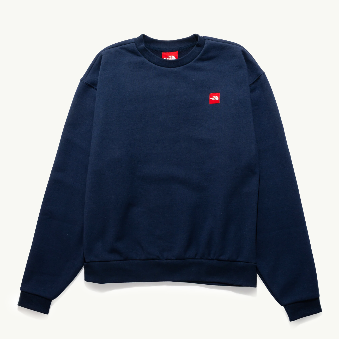 Red Box Crew The north face оригінал – Купити в Україні – боковий вид
