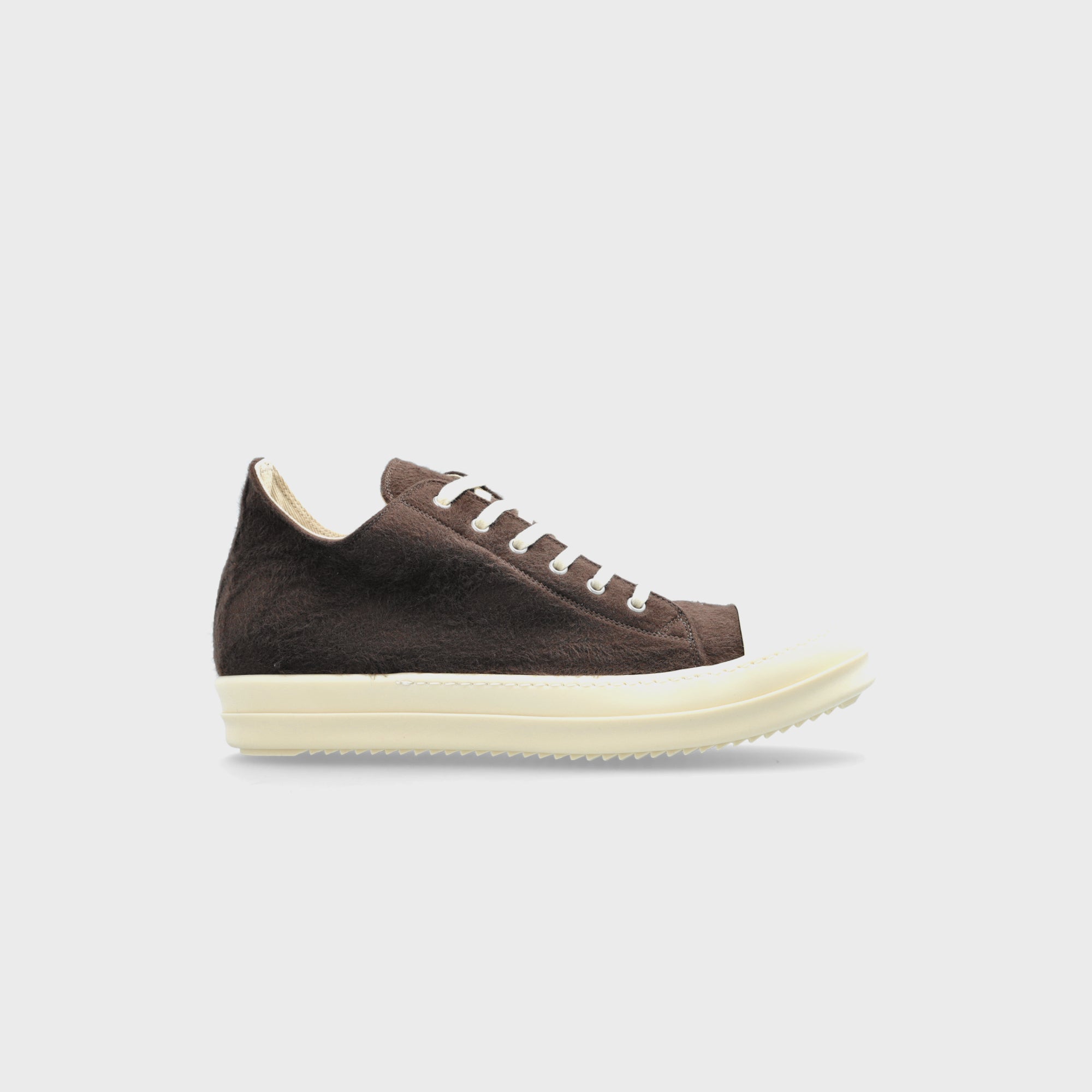 Low Sneaks Dark Dust Rick owens – Гарантія оригінальності – боковий вид