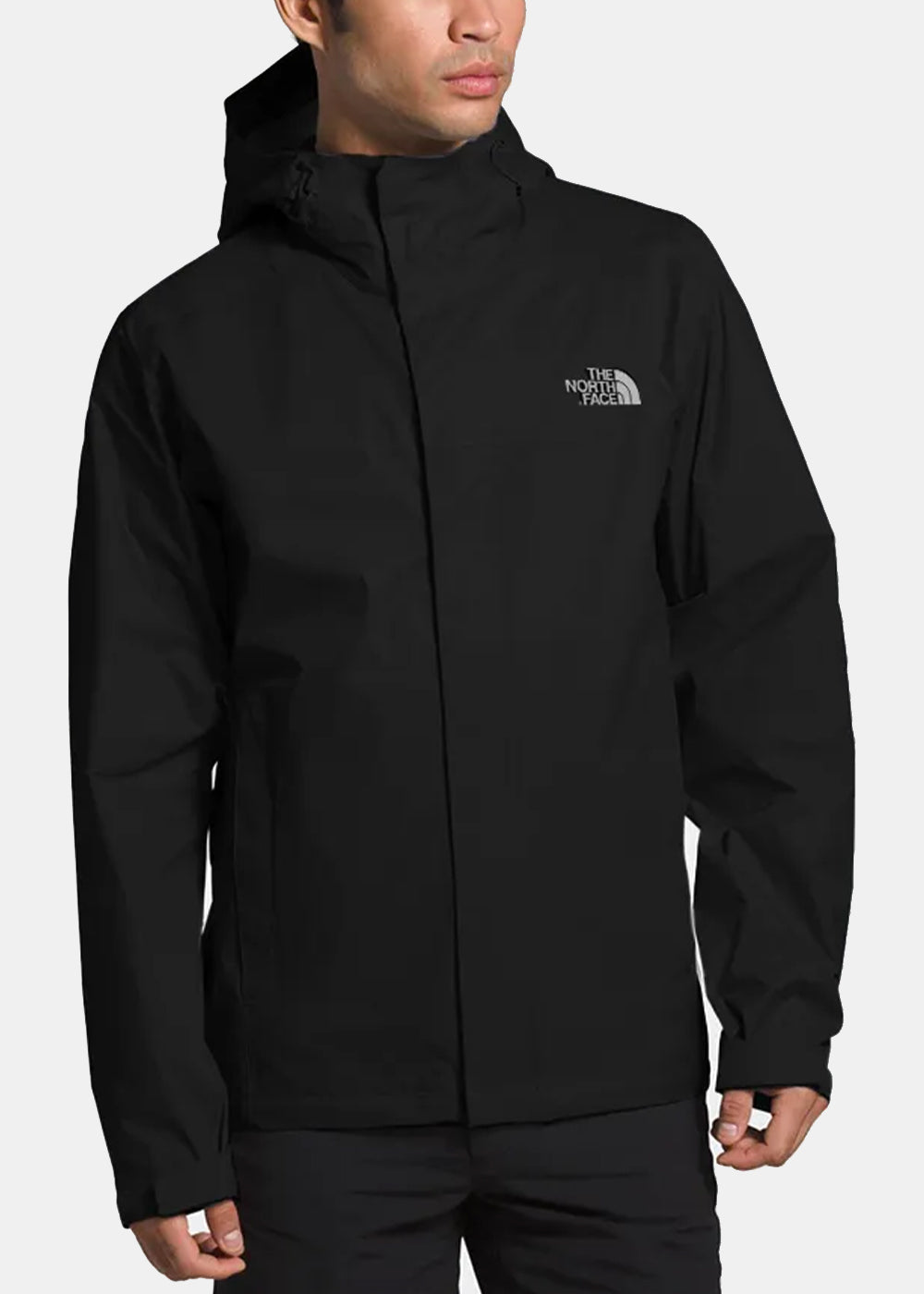 Black Venture 2 Hooded Jacket The north face оригінал – Купити в Україні – вид ззаду